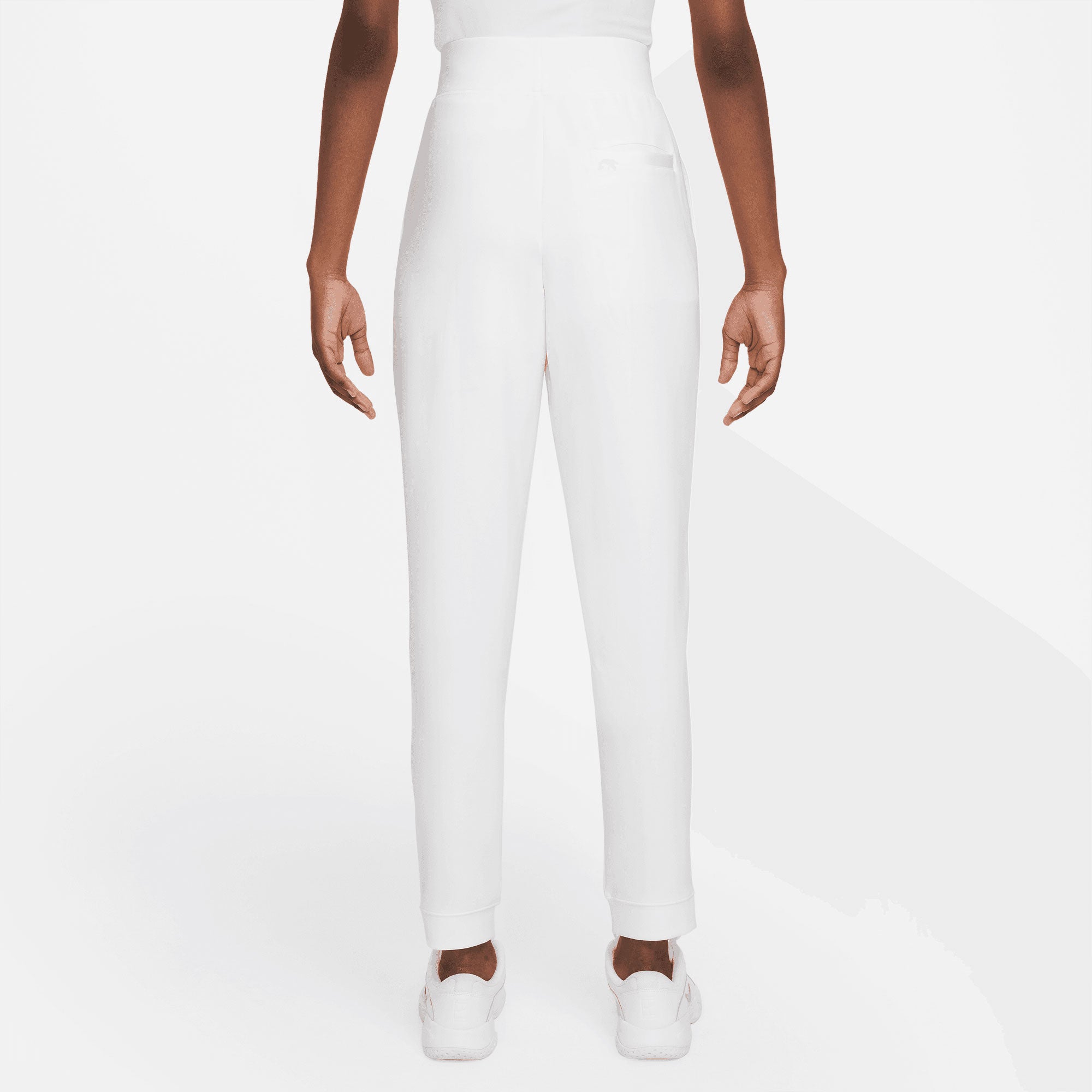 NikeCourt Dri-FIT Heritage Women's Knit Tennis Pants White (2)