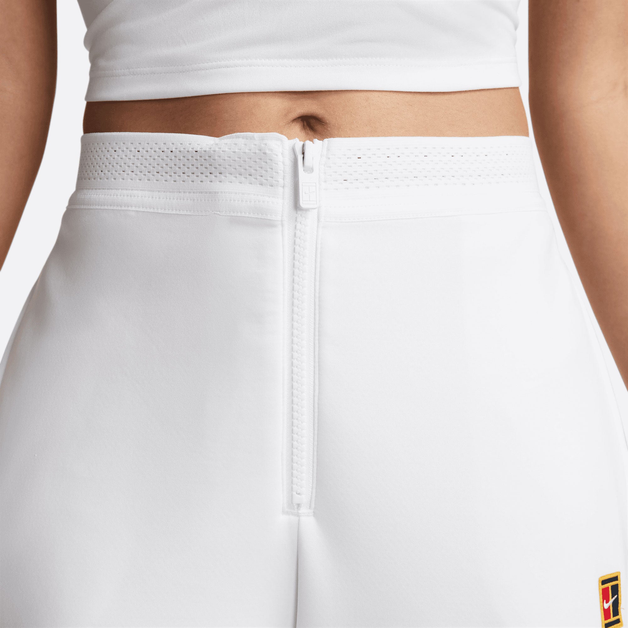 NikeCourt Dri-FIT Heritage Women's Tennis Pants White (5)