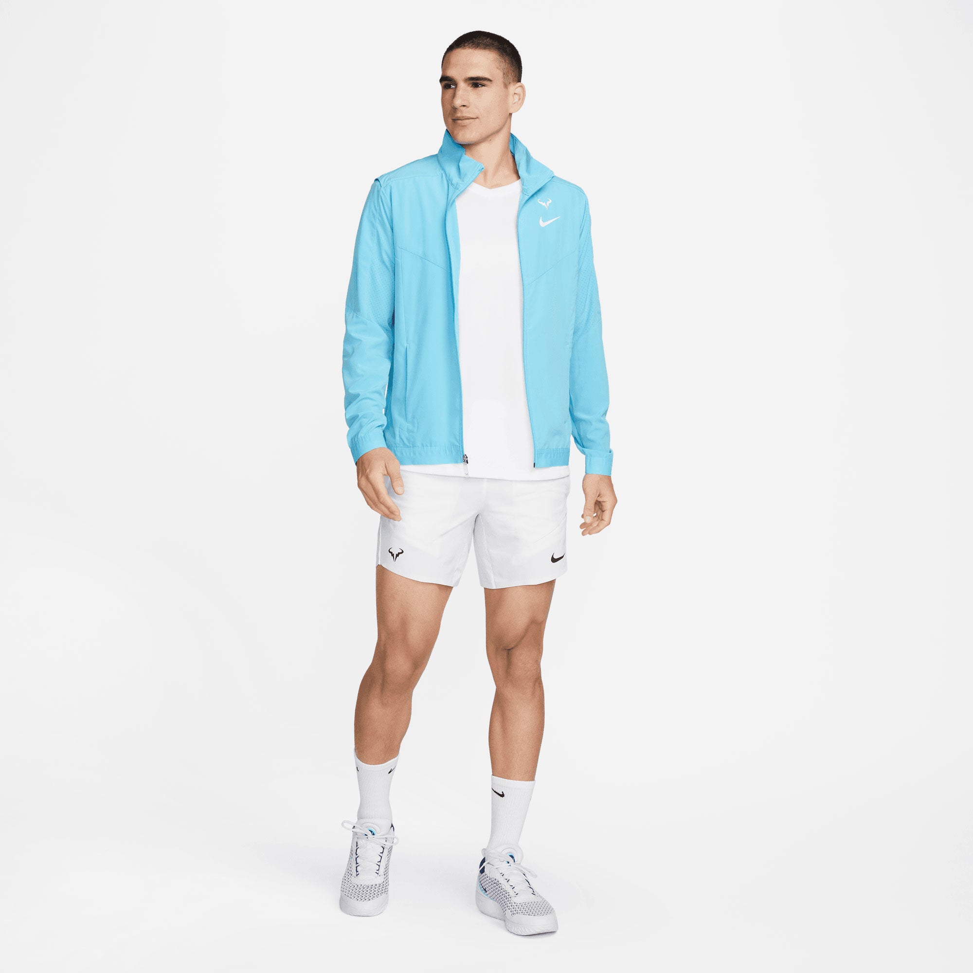 NikeCourt Dri-FIT Rafa Men's Tennis Jacket Blue (6)