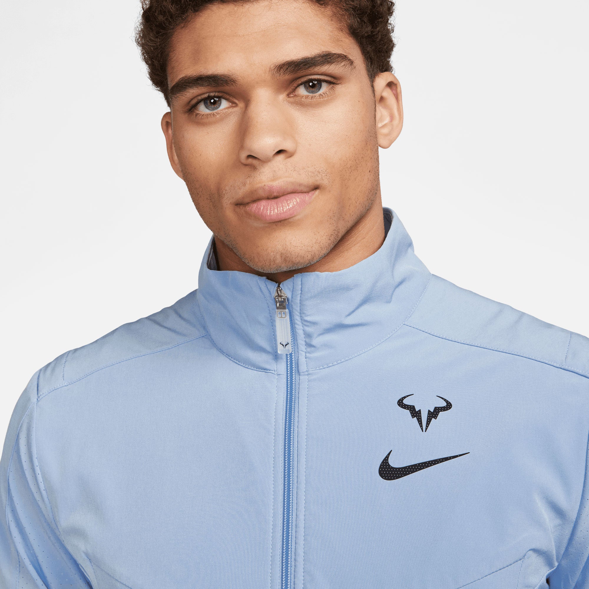 NikeCourt Dri-FIT Rafa Men's Tennis Jacket Blue (5)
