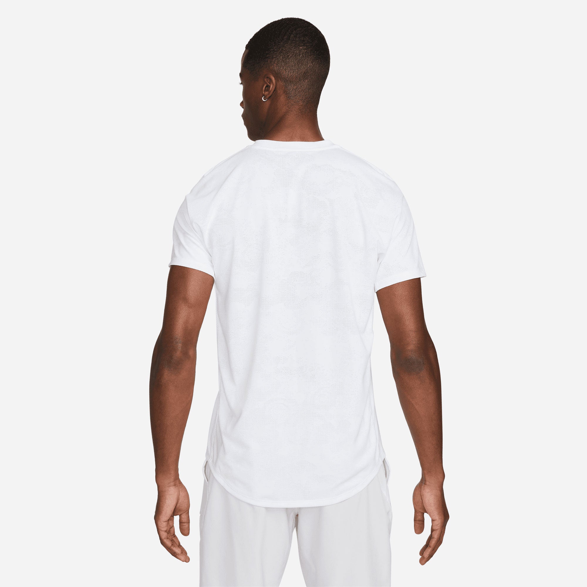 NikeCourt Dri-FIT Slam London Men's Tennis Shirt White (2)