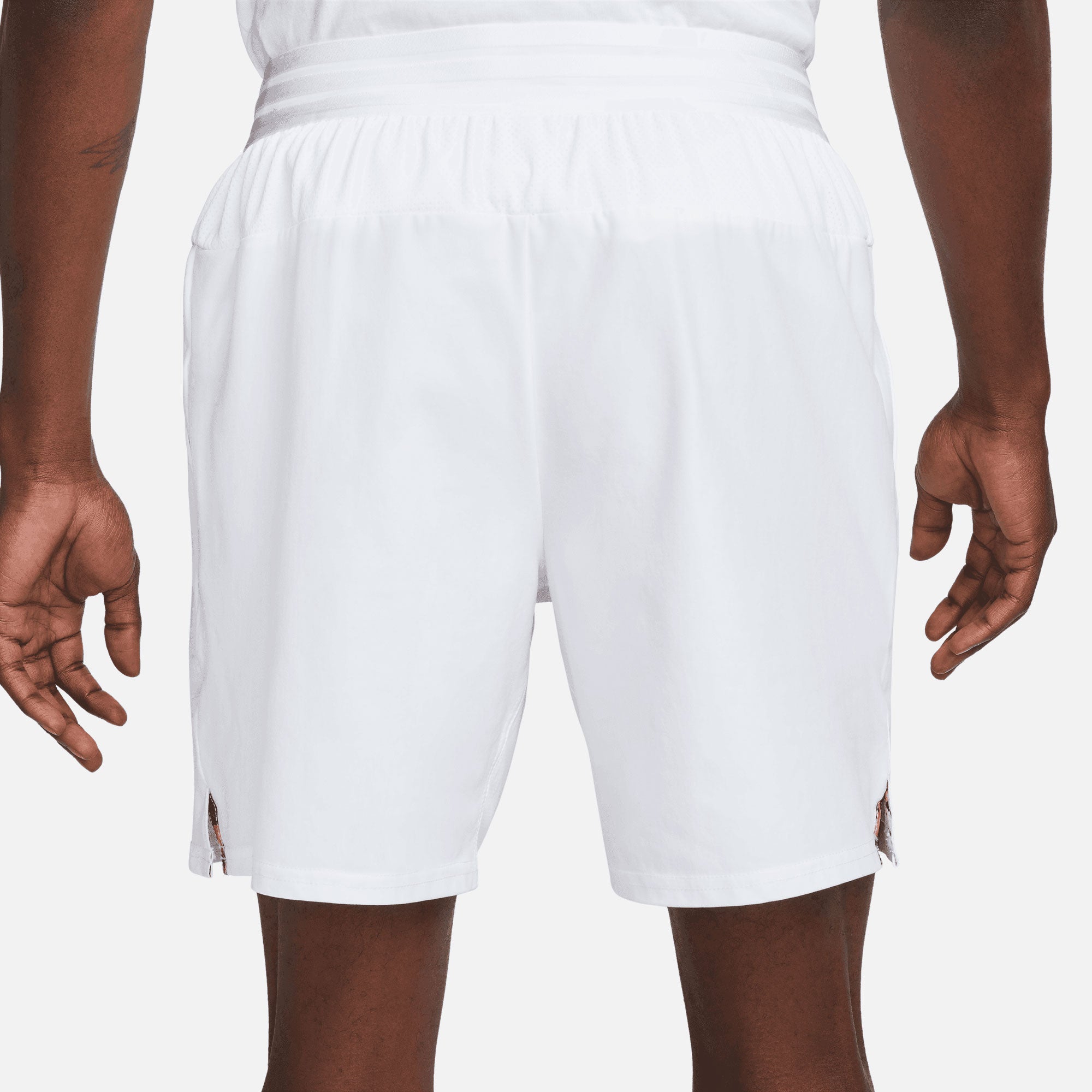 NikeCourt Dri-FIT Slam London Men's Tennis Shorts White (2)