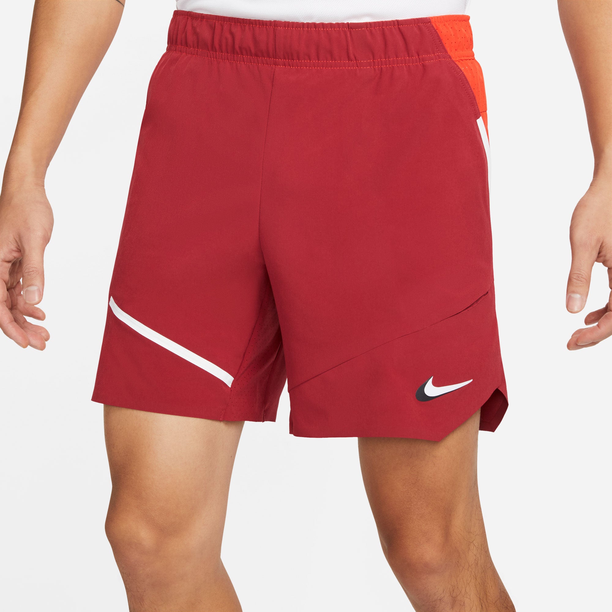 NikeCourt Dri-FIT Slam Melbourne Men's 7-Inch Tennis Shorts Red (4)