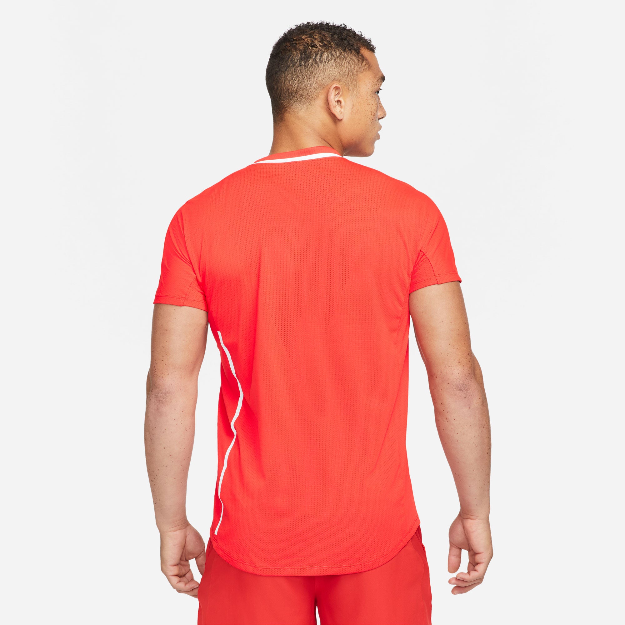 NikeCourt Dri-FIT Slam Melbourne Men's Tennis Polo Red (2)