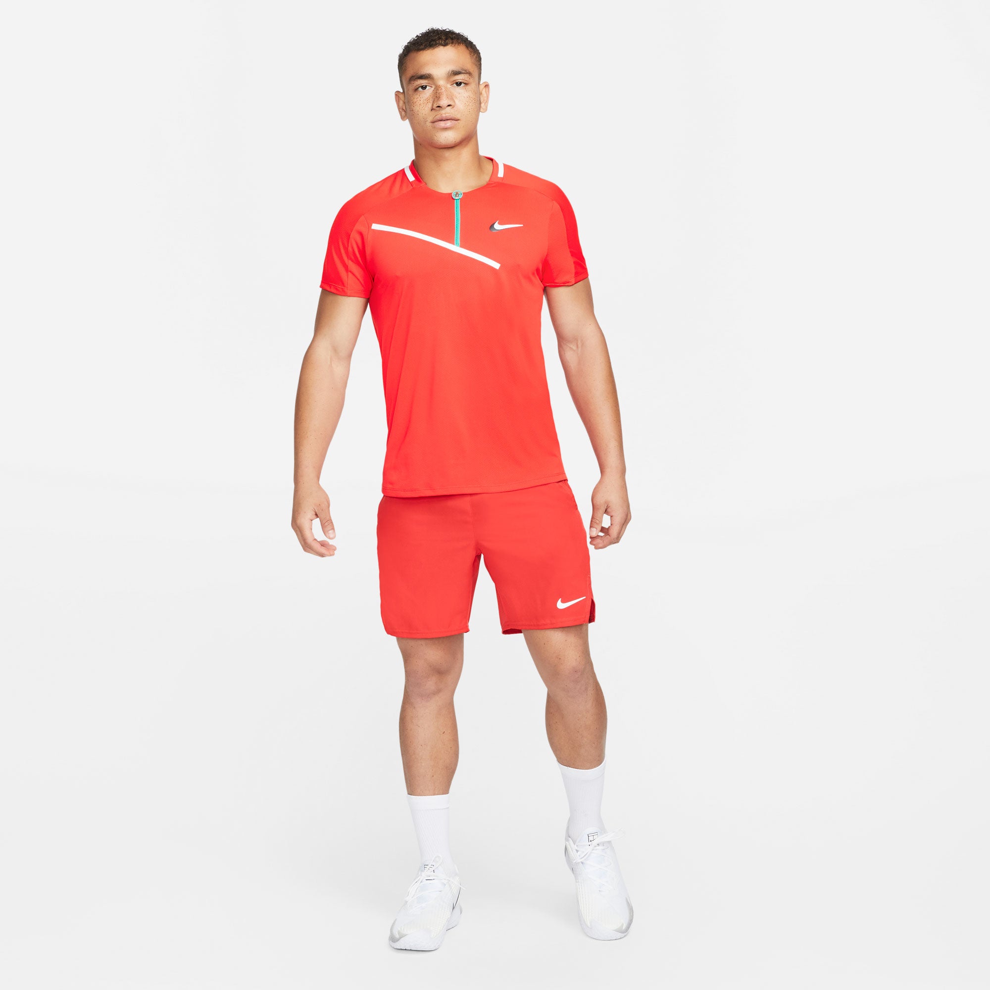 NikeCourt Dri-FIT Slam Melbourne Men's Tennis Polo Red (3)