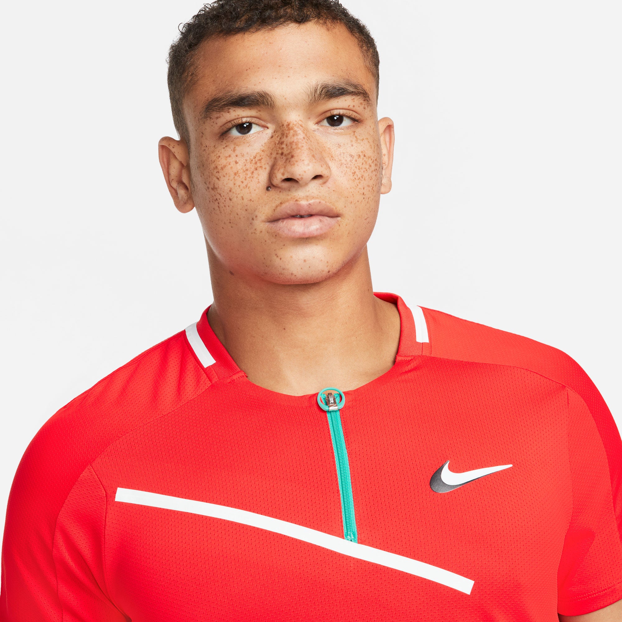 NikeCourt Dri-FIT Slam Melbourne Men's Tennis Polo Red (5)