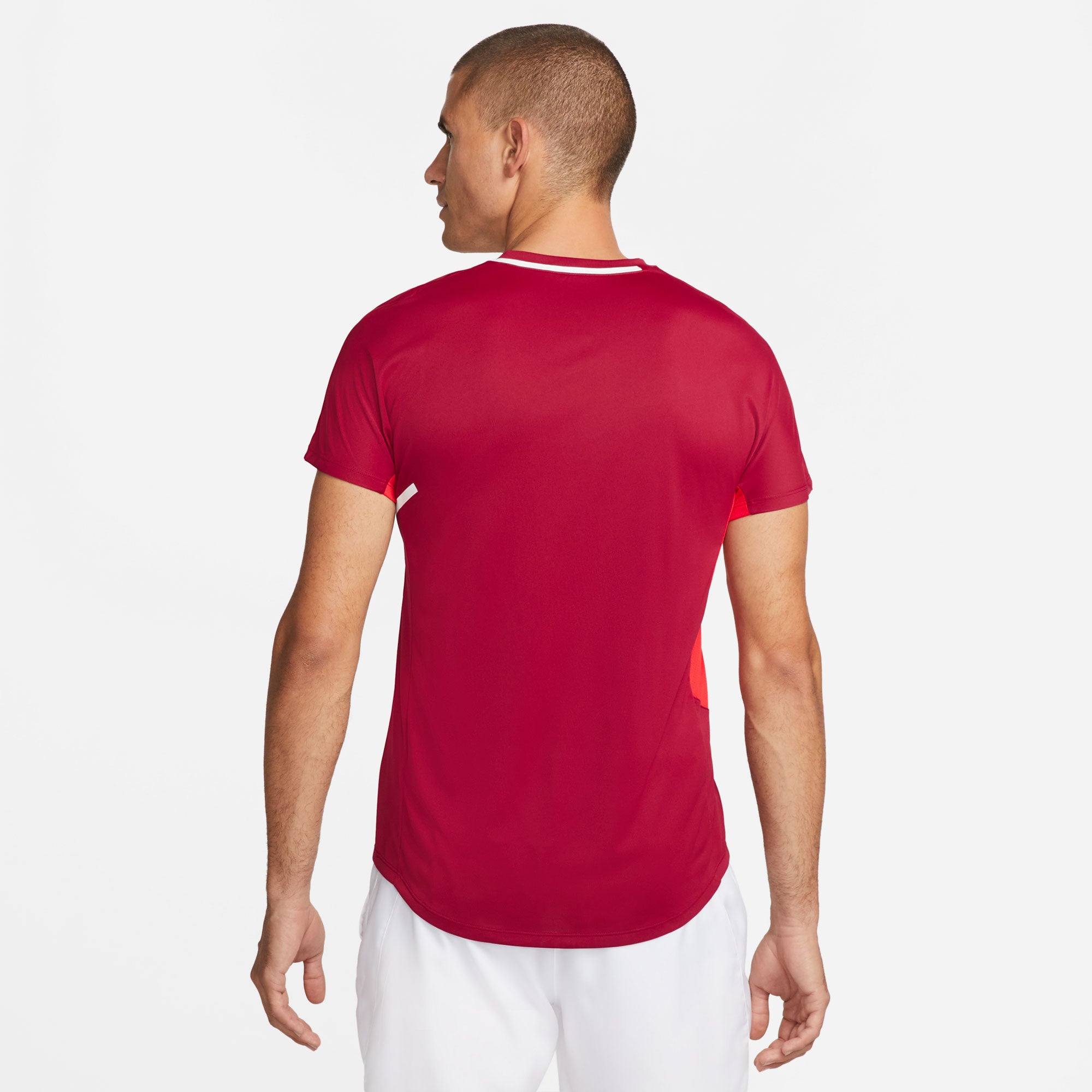 NikeCourt Dri-FIT Slam Melbourne Men's Tennis Shirt Red (2)