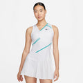 NikeCourt Dri-FIT Slam Melbourne Women's Tennis Dress White (1)