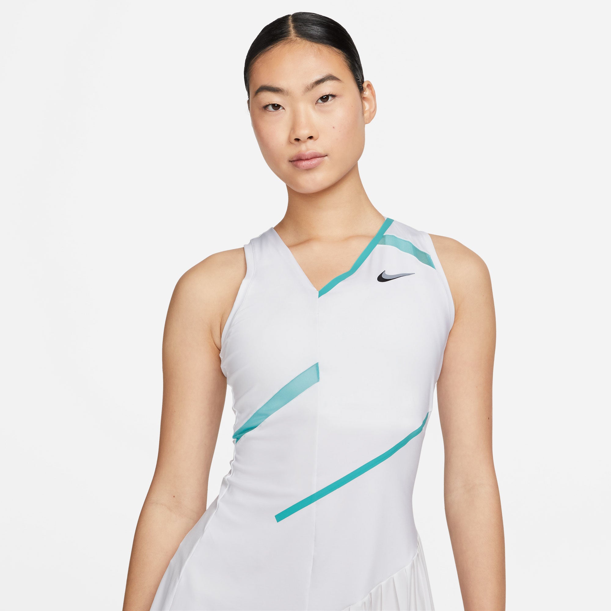 NikeCourt Dri-FIT Slam Melbourne Women's Tennis Dress White (4)