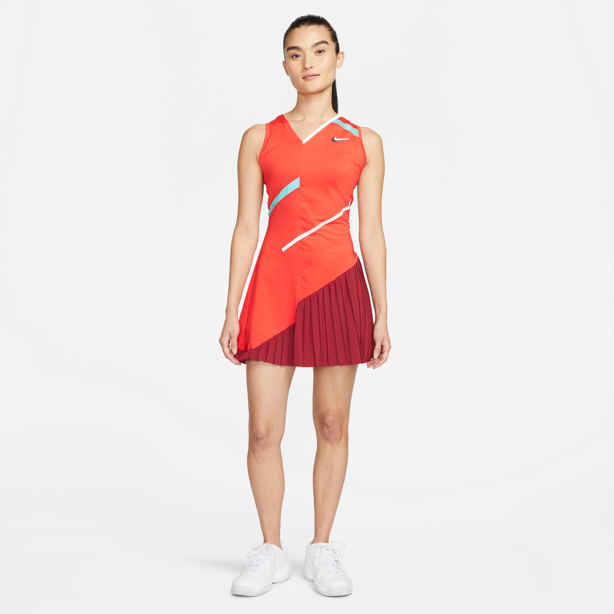 NikeCourt Dri-FIT Slam Melbourne Women's Tennis Dress Red (3)
