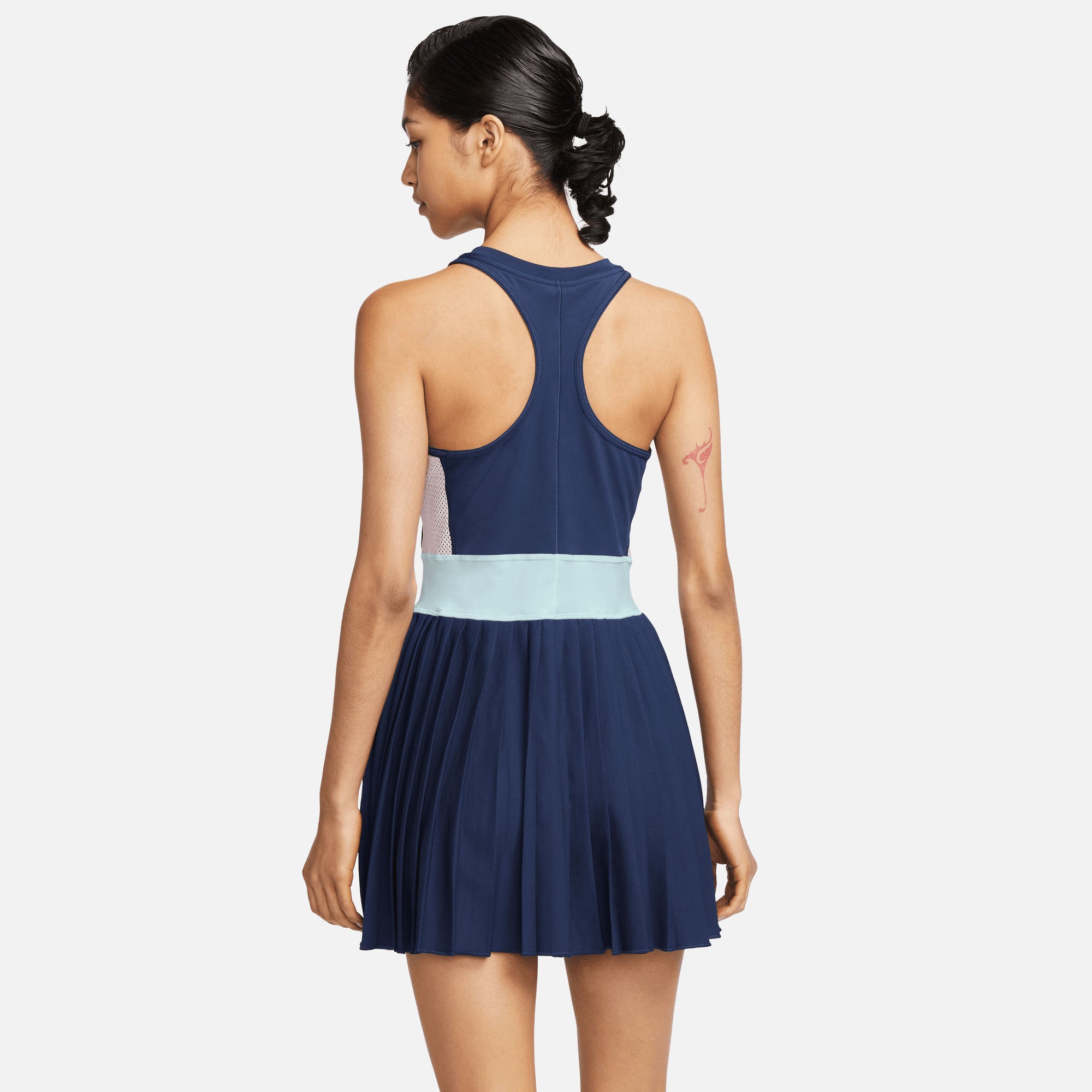 NikeCourt Dri-FIT Slam New York Women's Tennis Dress Blue (2)