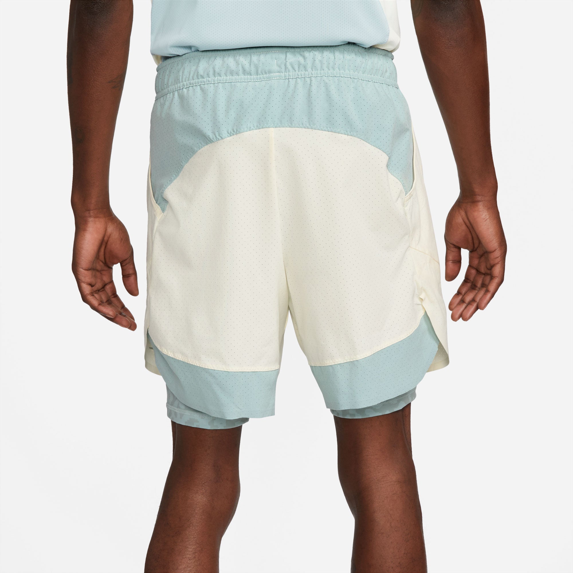 NikeCourt Dri-FIT Slam Paris Men's 2IN1 Tennis Shorts White (3)