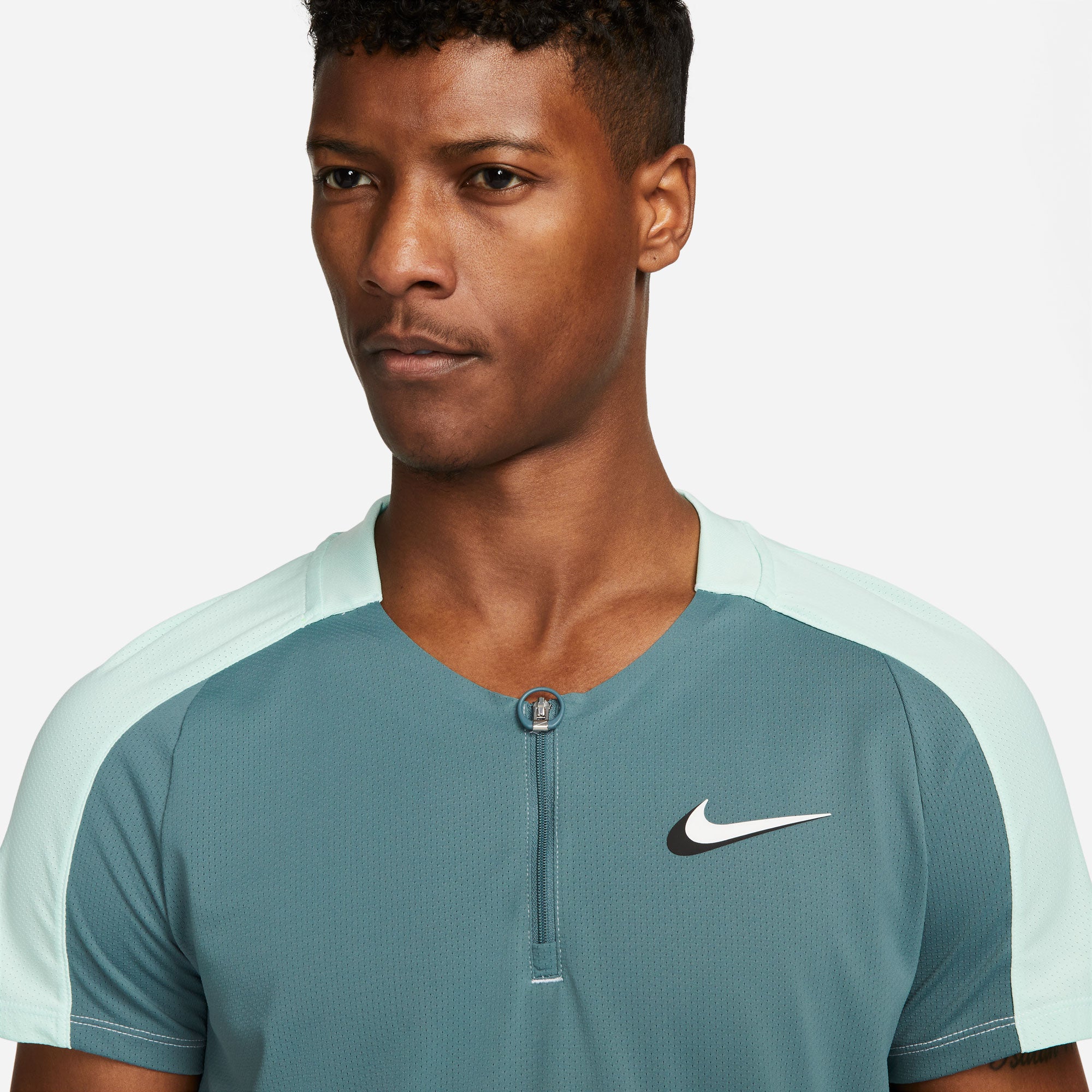 NikeCourt Dri-FIT Slam Paris Men's Tennis Polo Green (3)