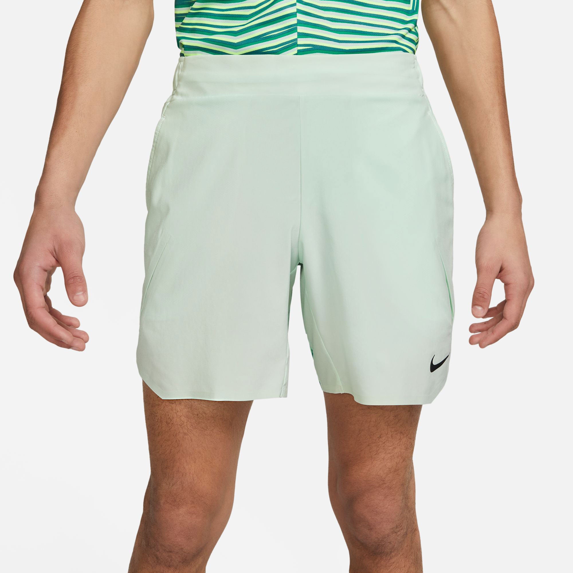 NikeCourt Dri-FIT Slam Paris Men's Tennis Shorts Green (3)