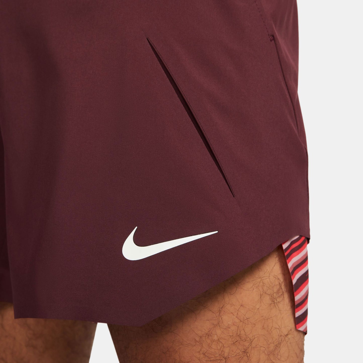NikeCourt Dri-FIT Slam Paris Men's Tennis Shorts Red (4)