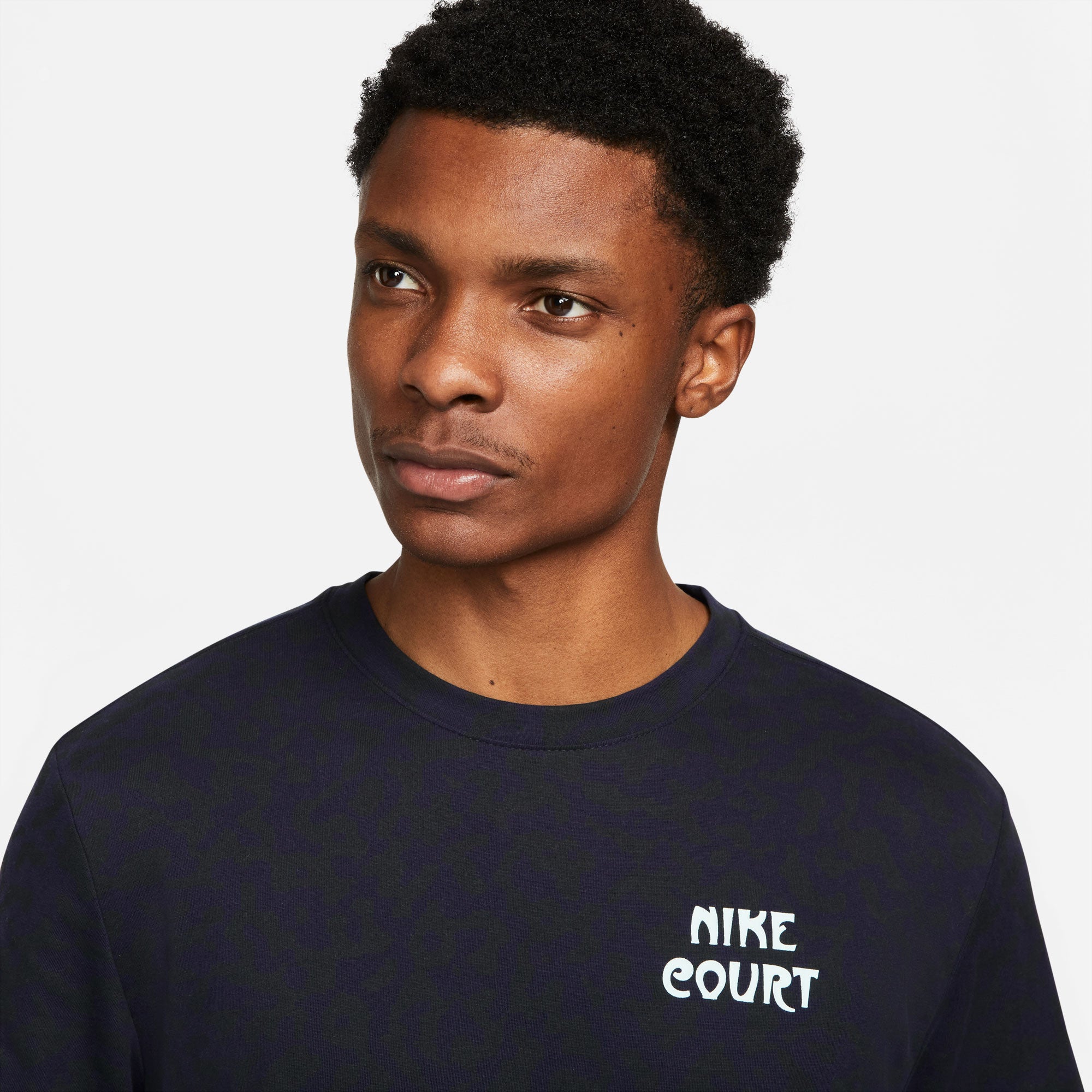 NikeCourt Dri-FIT Slam Paris Men's Tennis T-Shirt Blue (3)