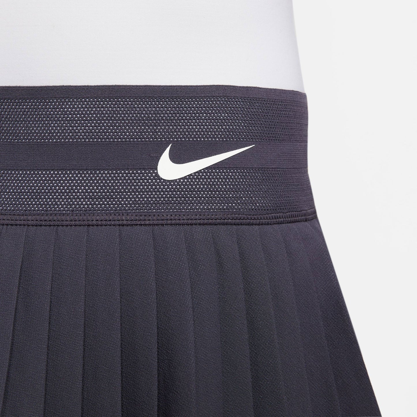 NikeCourt Dri-FIT Slam Paris Women's Tennis Skirt Grey (4)