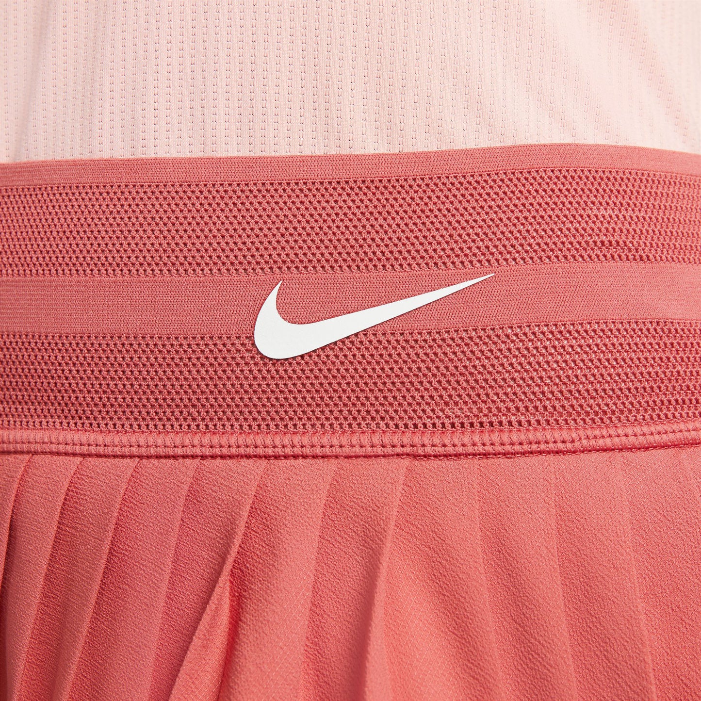 NikeCourt Dri-FIT Slam Paris Women's Tennis Skirt Red (4)