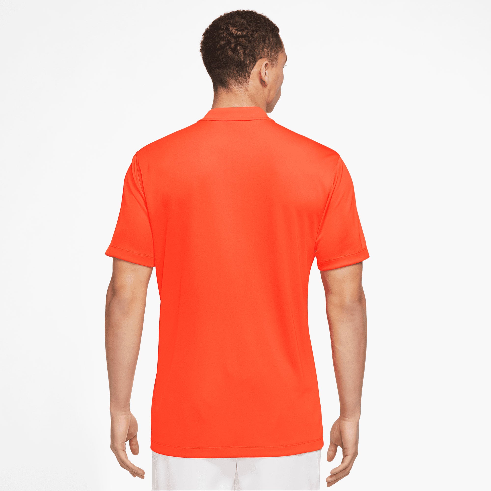NikeCourt Dri-FIT Victory Blade Men's Solid Tennis Polo Orange (2)