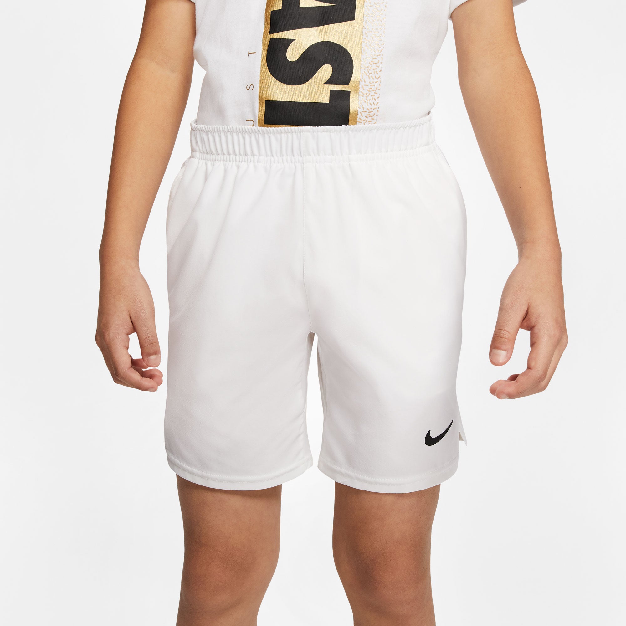 NikeCourt Dri-Fit Victory Boys' Tennis Shorts White (3)