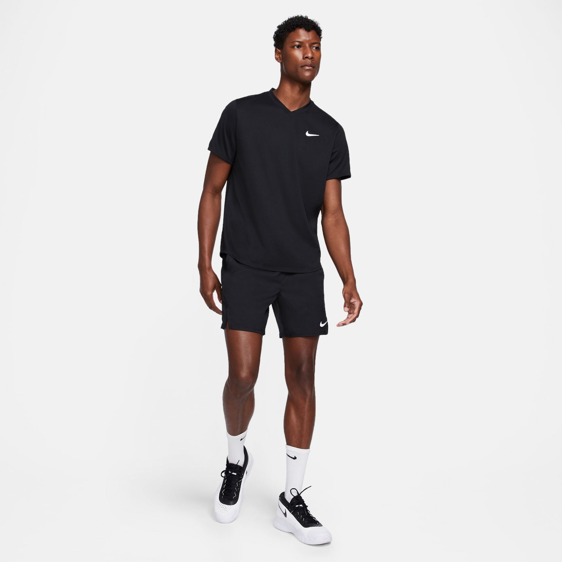 NikeCourt Dri-FIT Victory Men's 7-Inch Tennis Shorts Black (3)