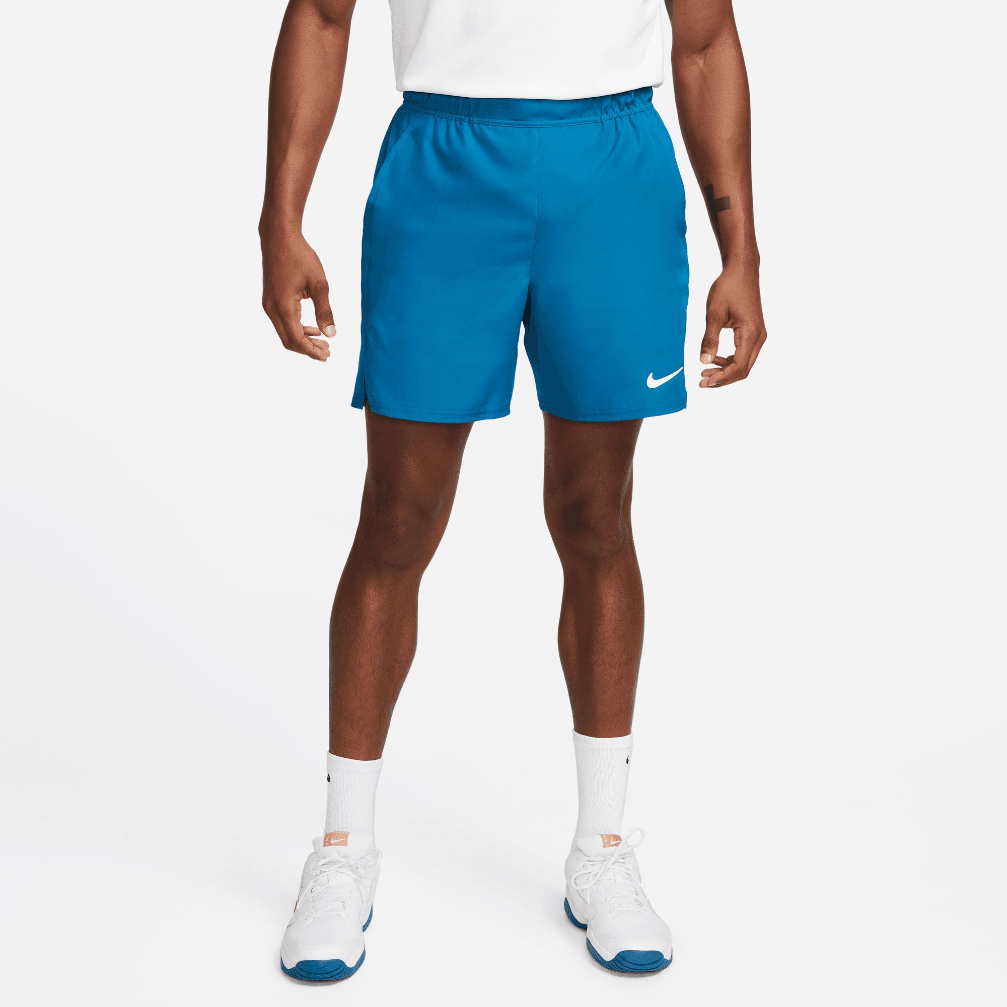NikeCourt Dri-FIT Victory Men's 7-Inch Tennis Shorts Green (1)