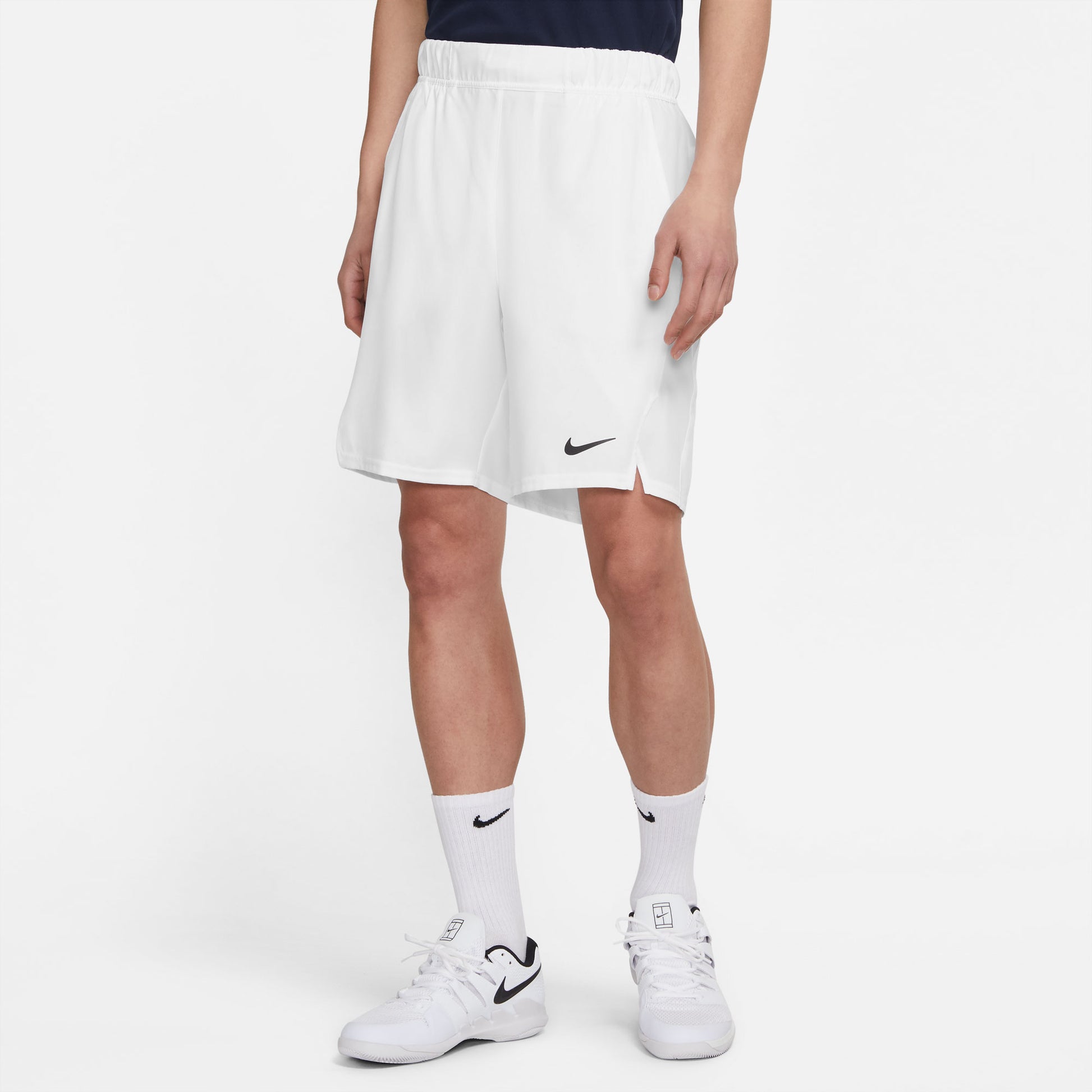 NikeCourt Dri-FIT Victory Men's 9-Inch Tennis Shorts White (1)