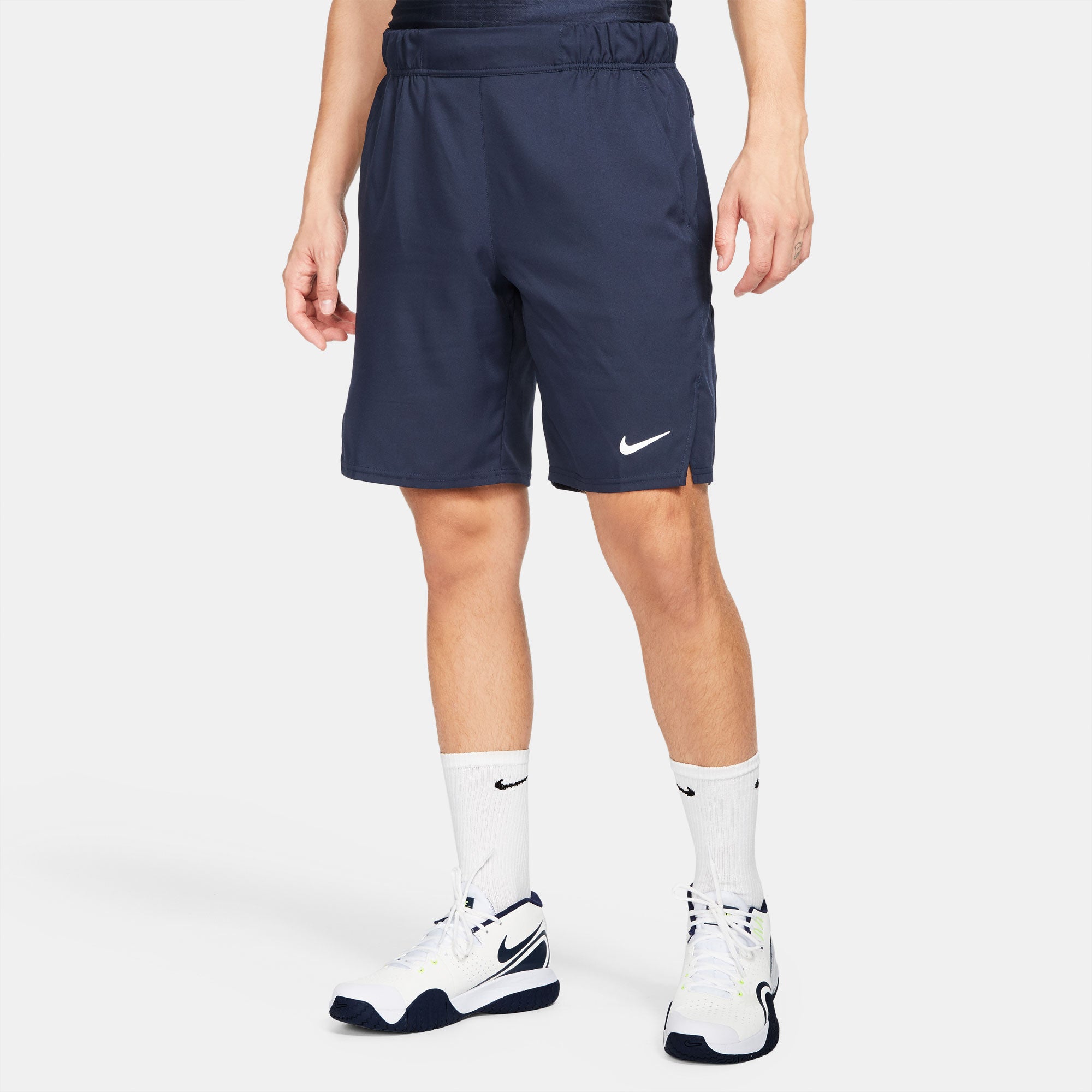NikeCourt Dri-FIT Victory Men's 9-Inch Tennis Shorts Blue (1)