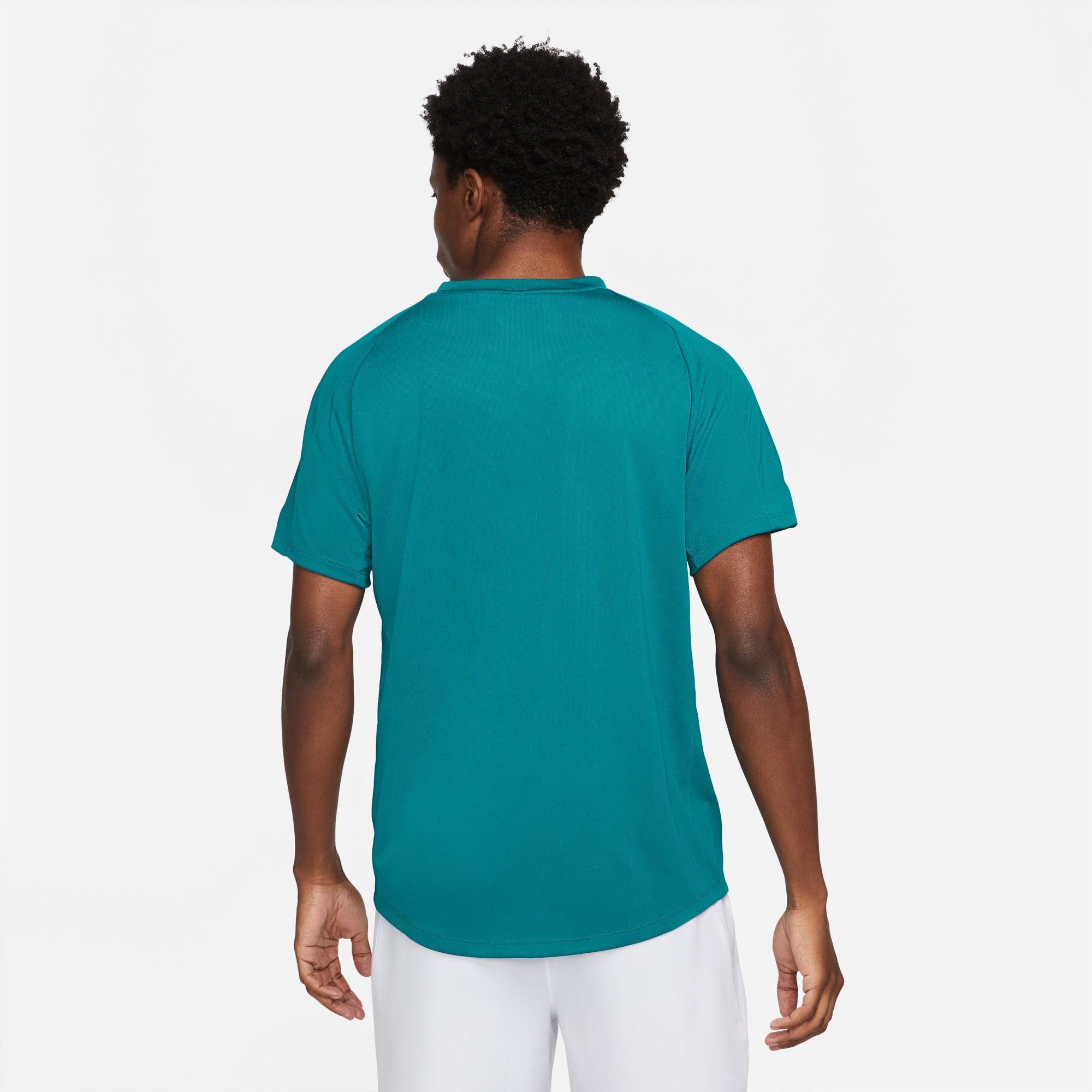 NikeCourt Dri-FIT Victory Men's Tennis Shirt Green (2)
