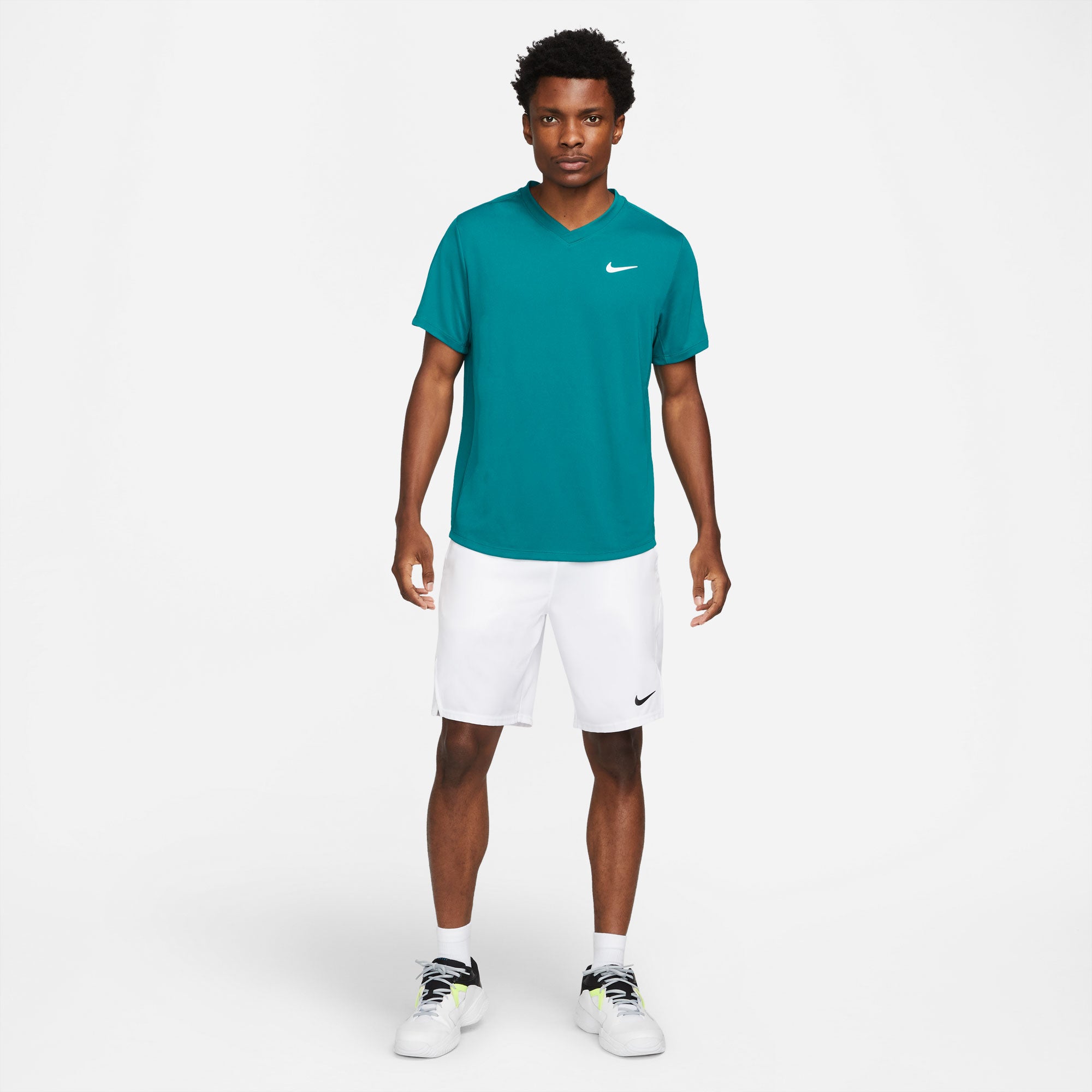 NikeCourt Dri-FIT Victory Men's Tennis Shirt Green (3)