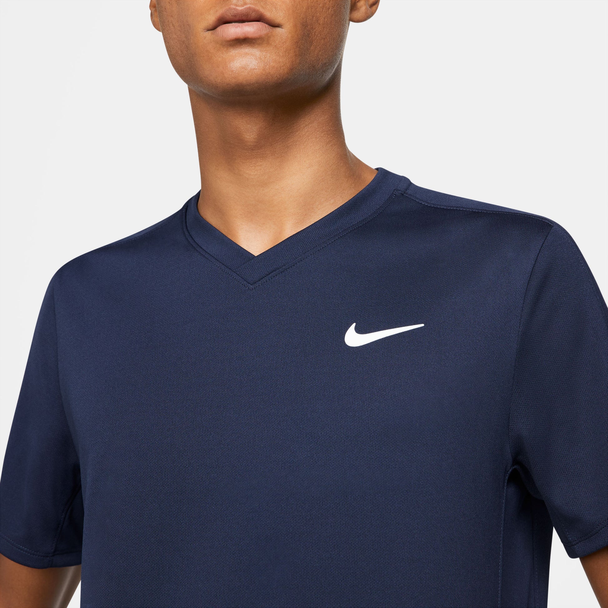 NikeCourt Dri-FIT Victory Men's Tennis Shirt Blue (3)