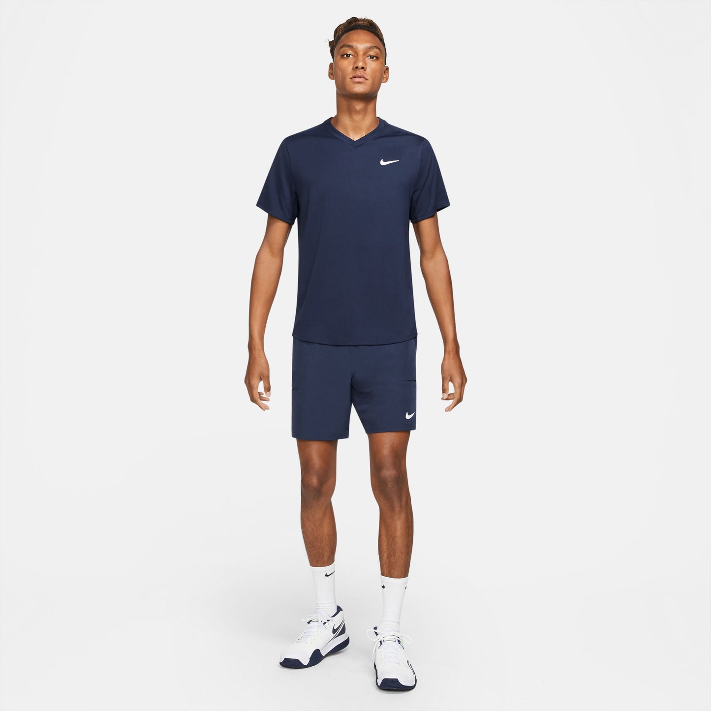 NikeCourt Dri-FIT Victory Men's Tennis Shirt Blue (4)
