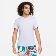NikeCourt Dri-FIT Victory Men's Tennis Shirt Purple (1)