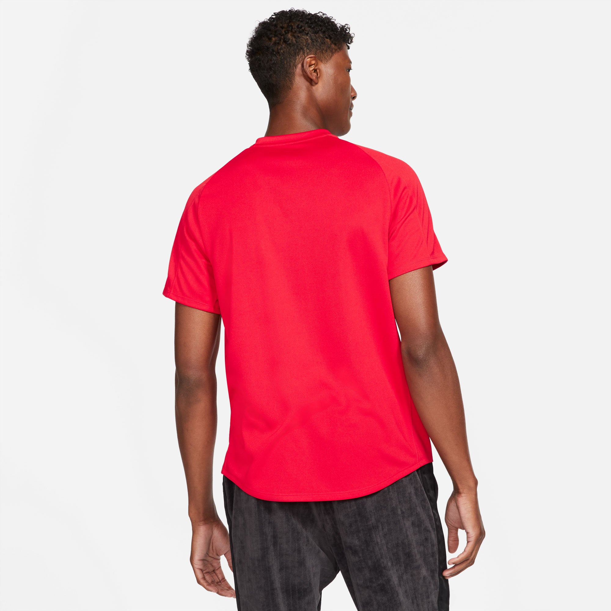 NikeCourt Dri-FIT Victory Men's Tennis Shirt Red (2)