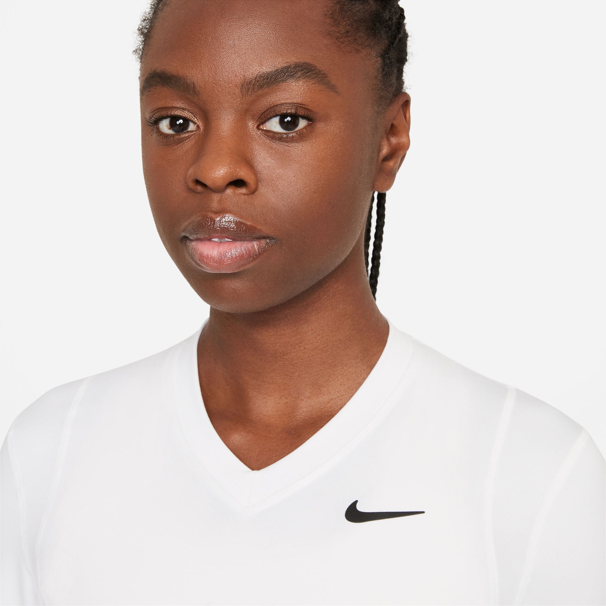 NikeCourt Dri-FIT Victory Women's 3/4 Sleeve Tennis Shirt White (4)