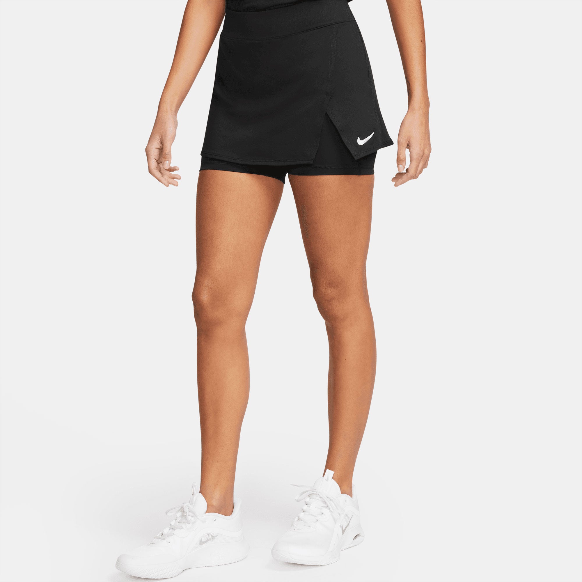 NikeCourt Dri-FIT Victory Women's Straight Tennis Skirt Black (1)