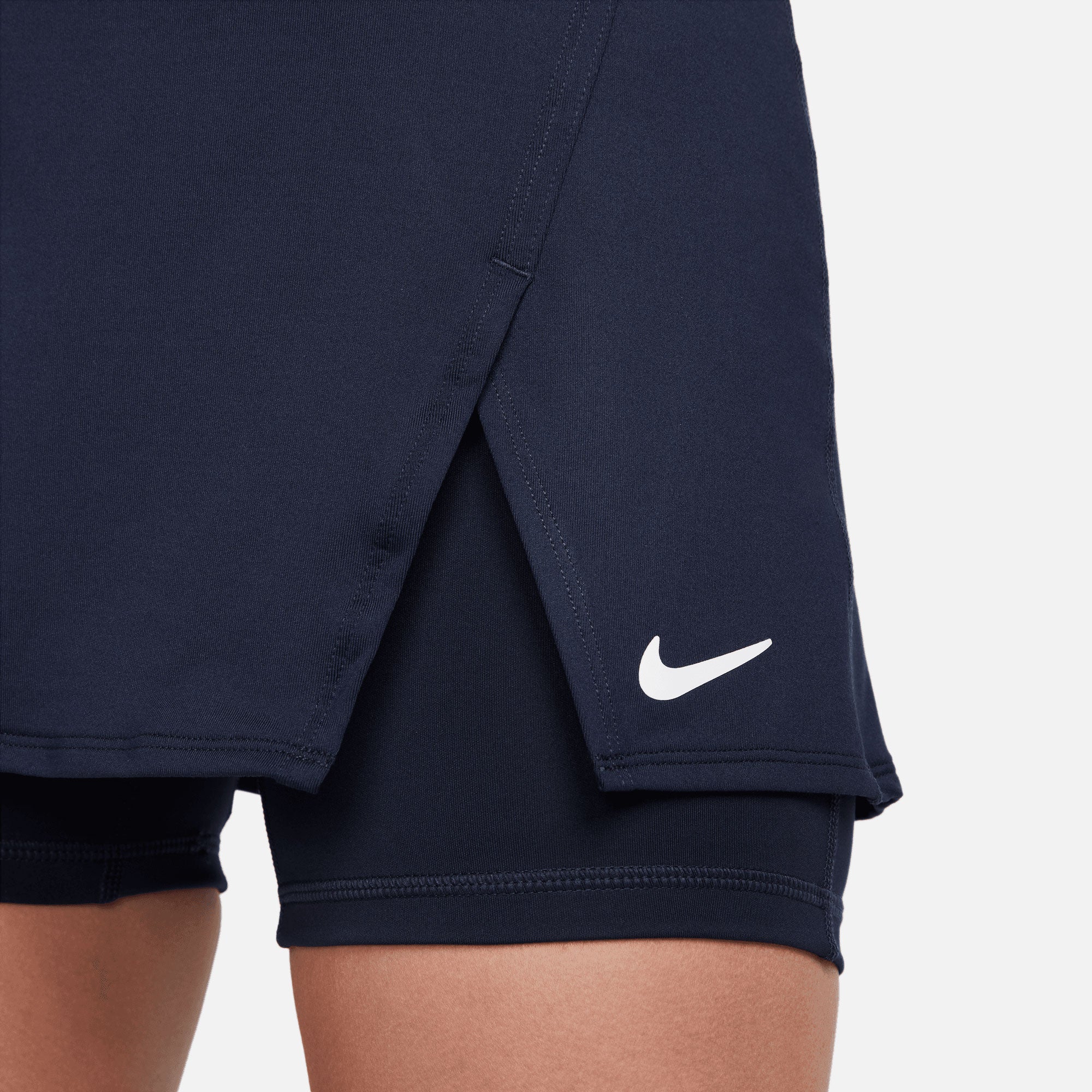 NikeCourt Dri-FIT Victory Women's Straight Tennis Skirt Blue (4)
