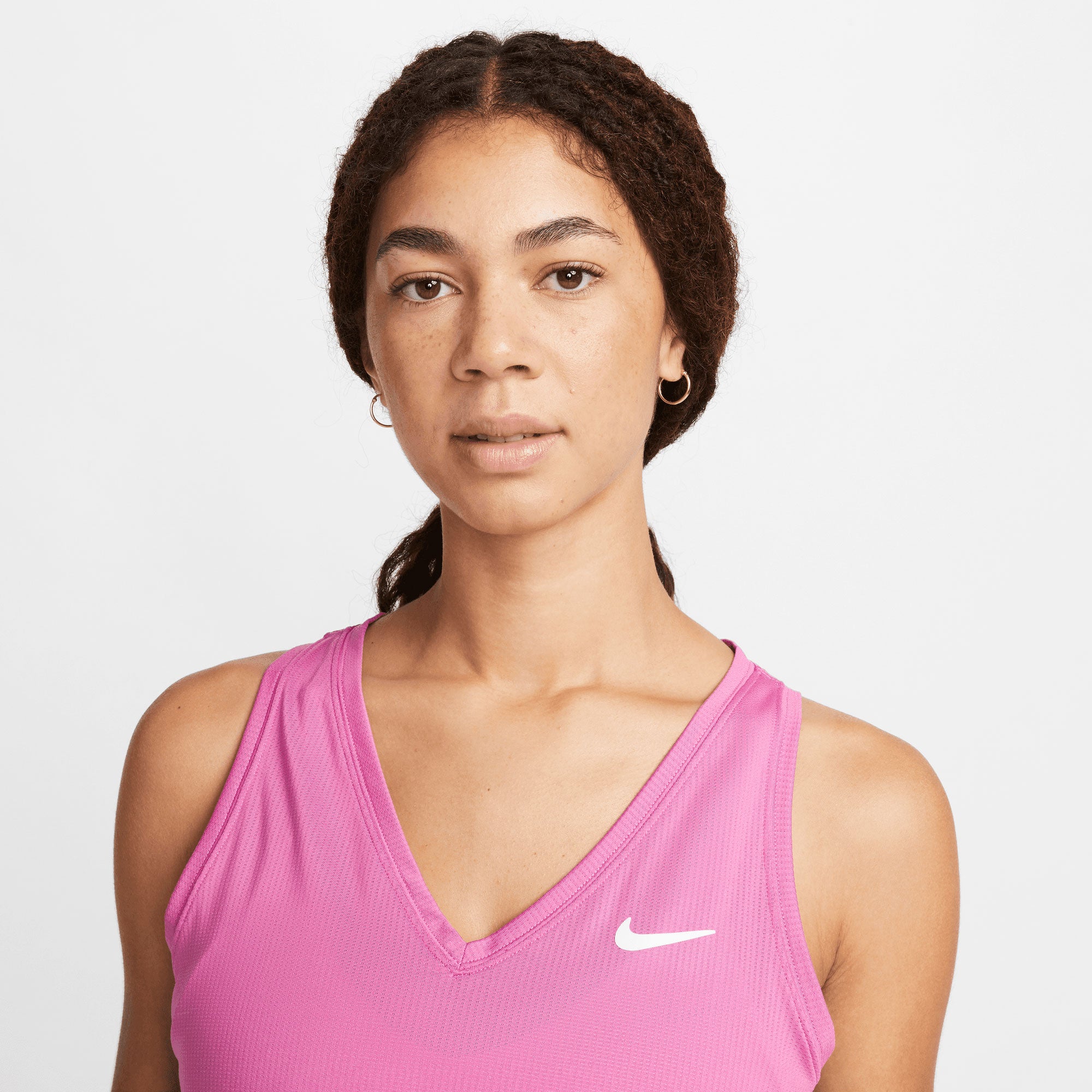 NikeCourt Dri-FIT Victory Women's Tennis Tank Pink (3)