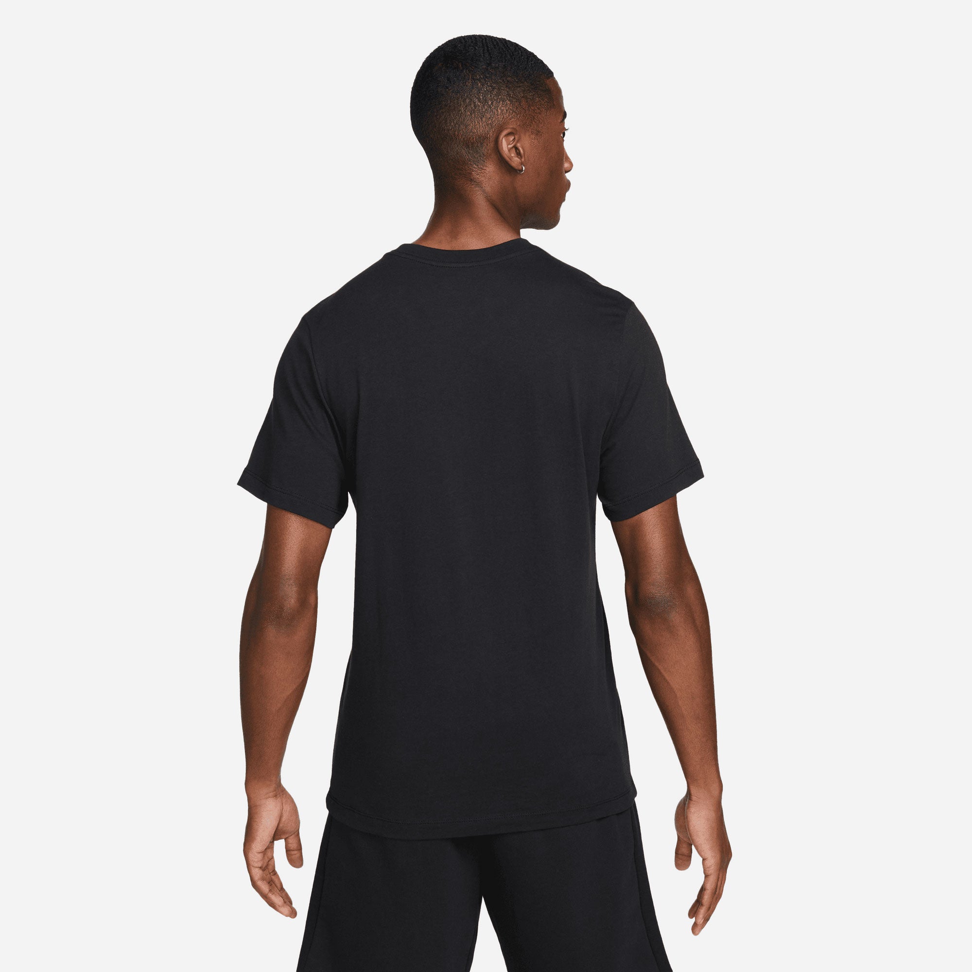 NikeCourt Garden Party Men's Tennis T-Shirt Black (2)