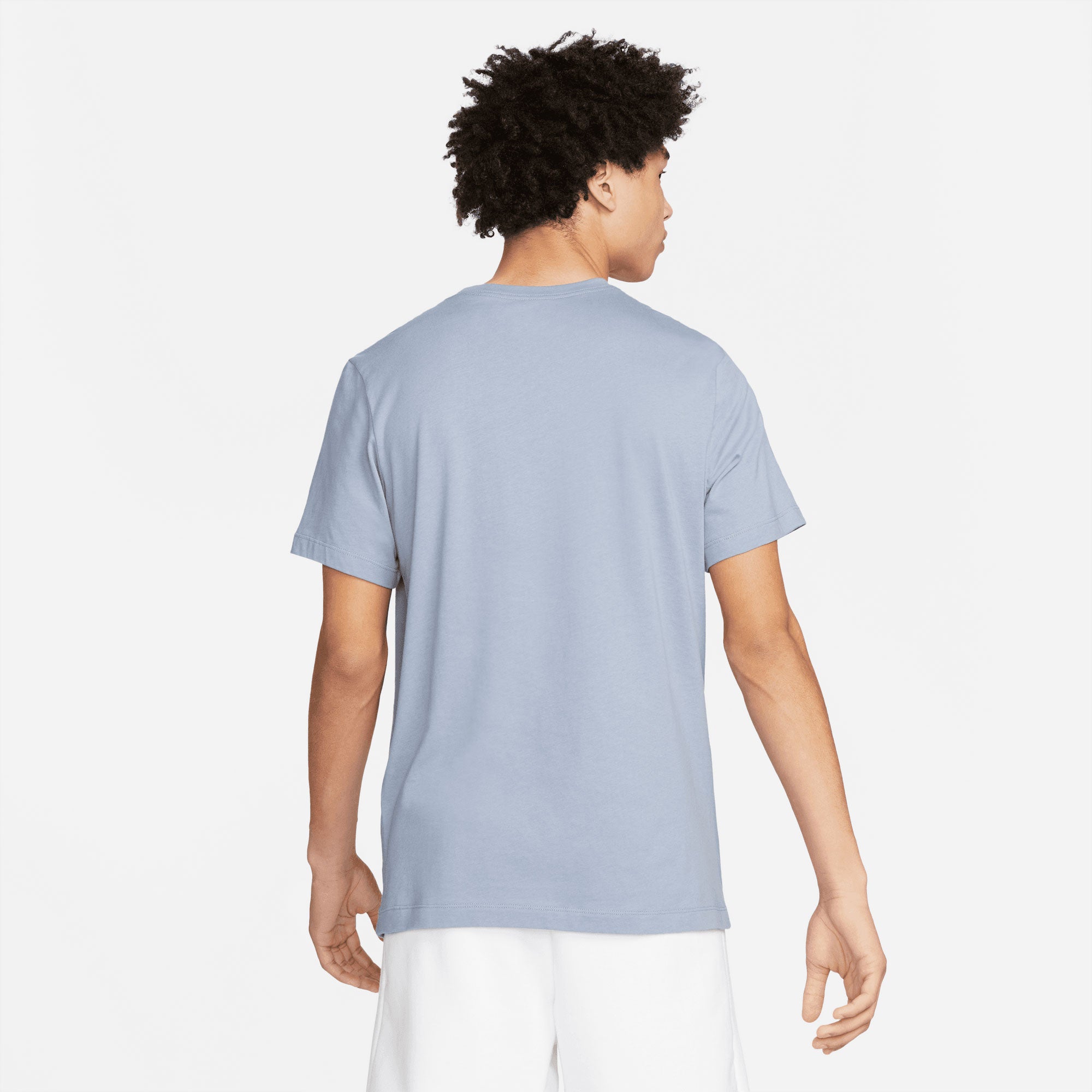 NikeCourt Garden Party Men's Tennis T-Shirt Blue (2)