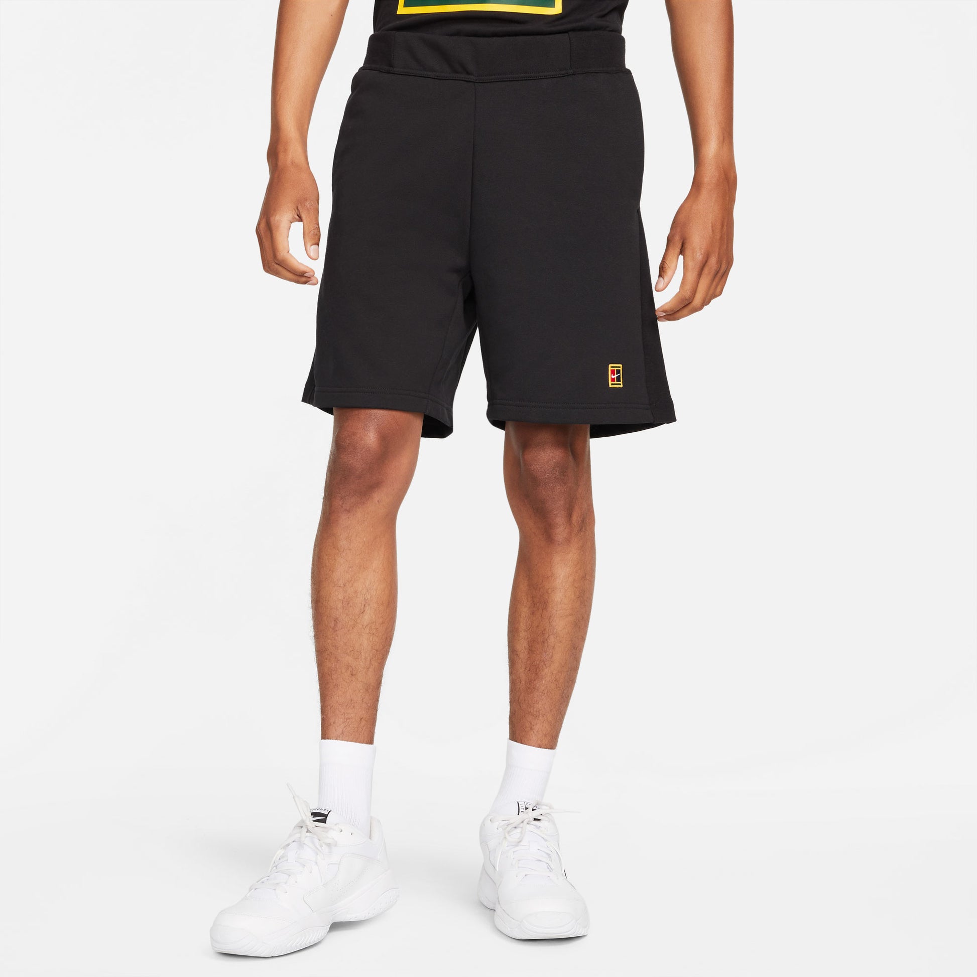 NikeCourt Heritage Men's Fleece Tennis Shorts Black (1)