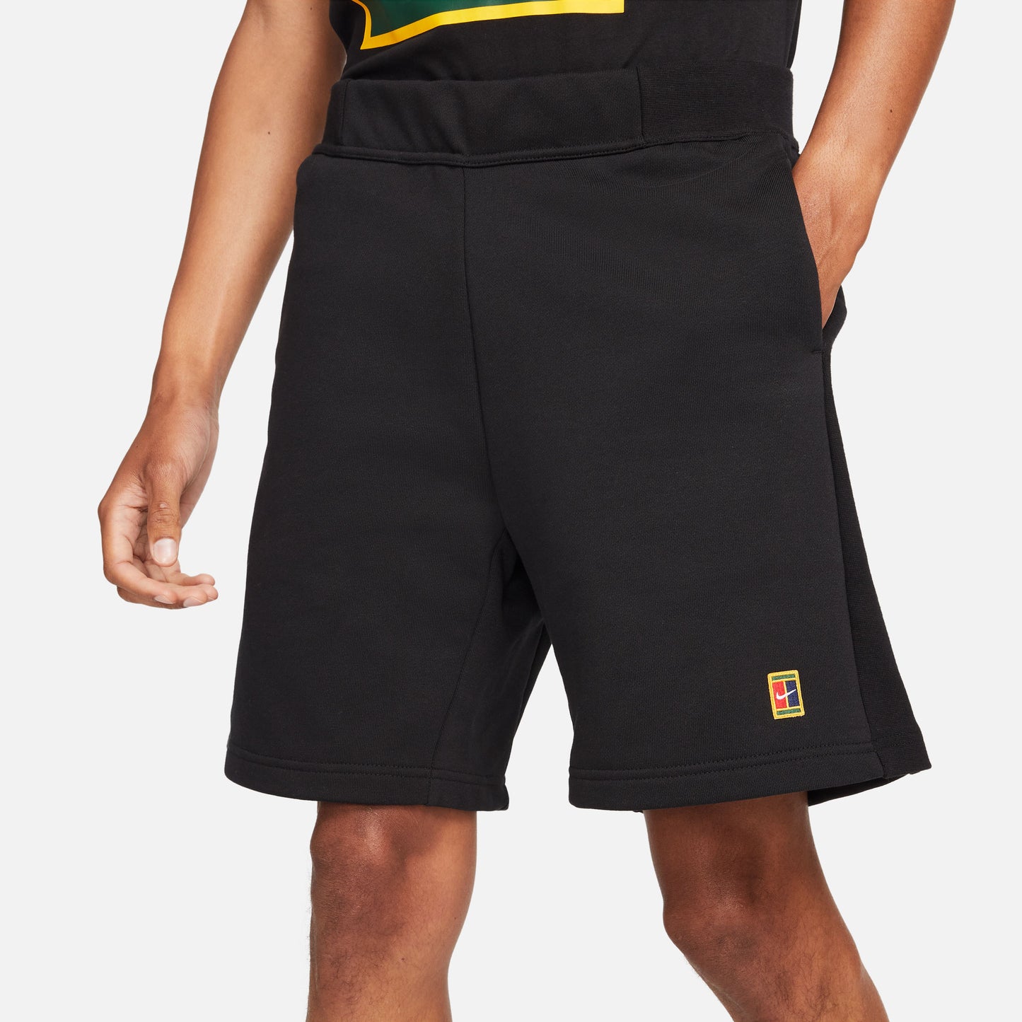 NikeCourt Heritage Men's Fleece Tennis Shorts Black (4)