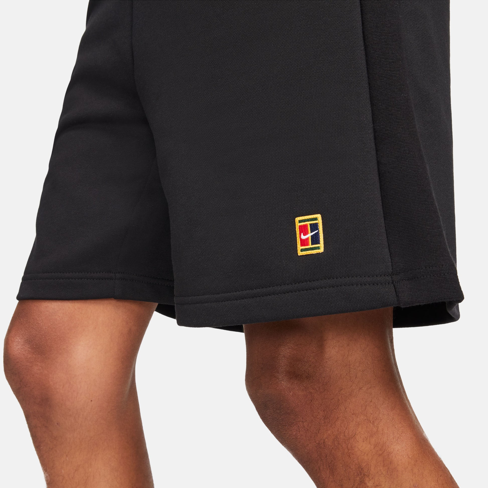 NikeCourt Heritage Men's Fleece Tennis Shorts Black (7)