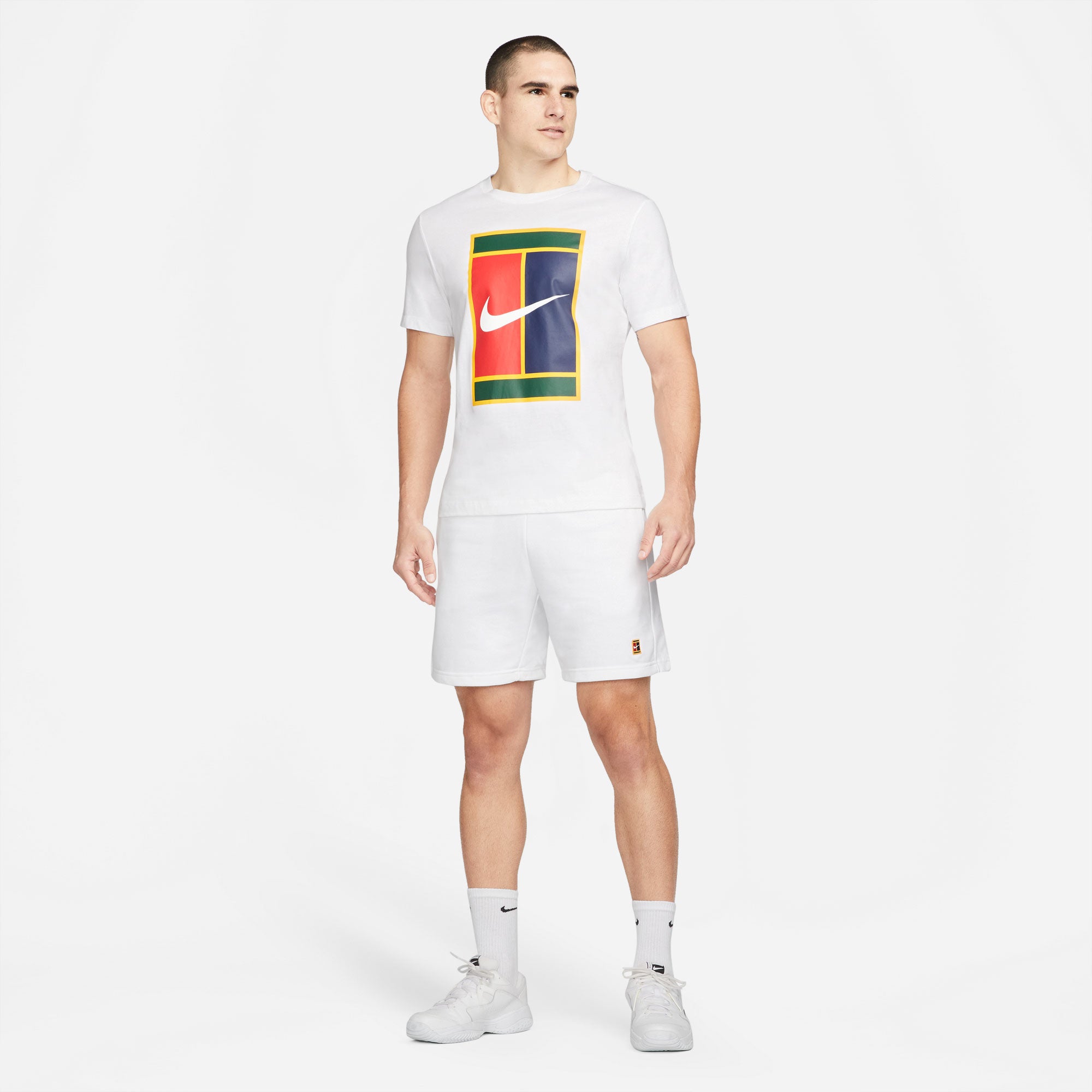Mens white nike cheap tennis shorts