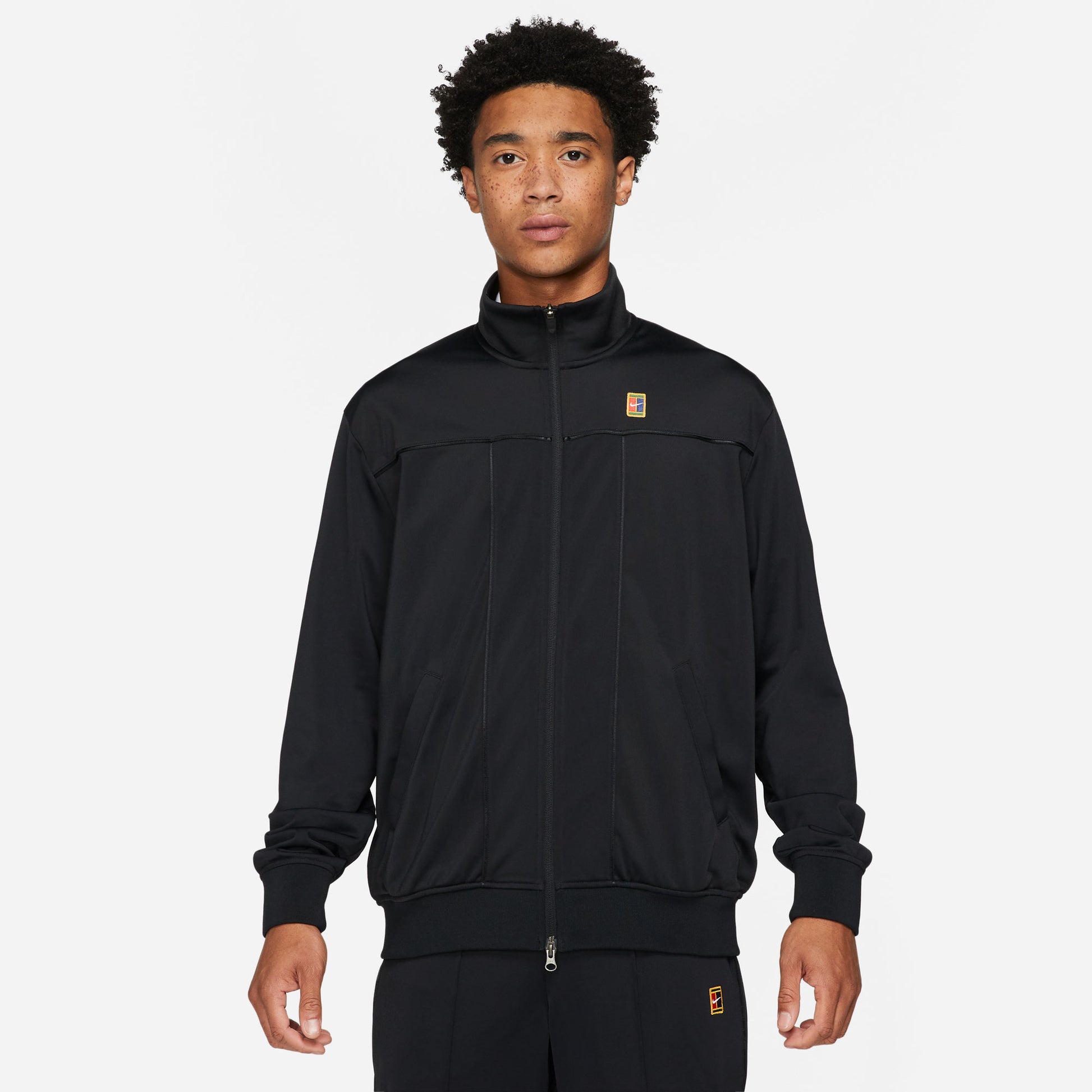NikeCourt Heritage Men's Tennis Jacket Black (1)