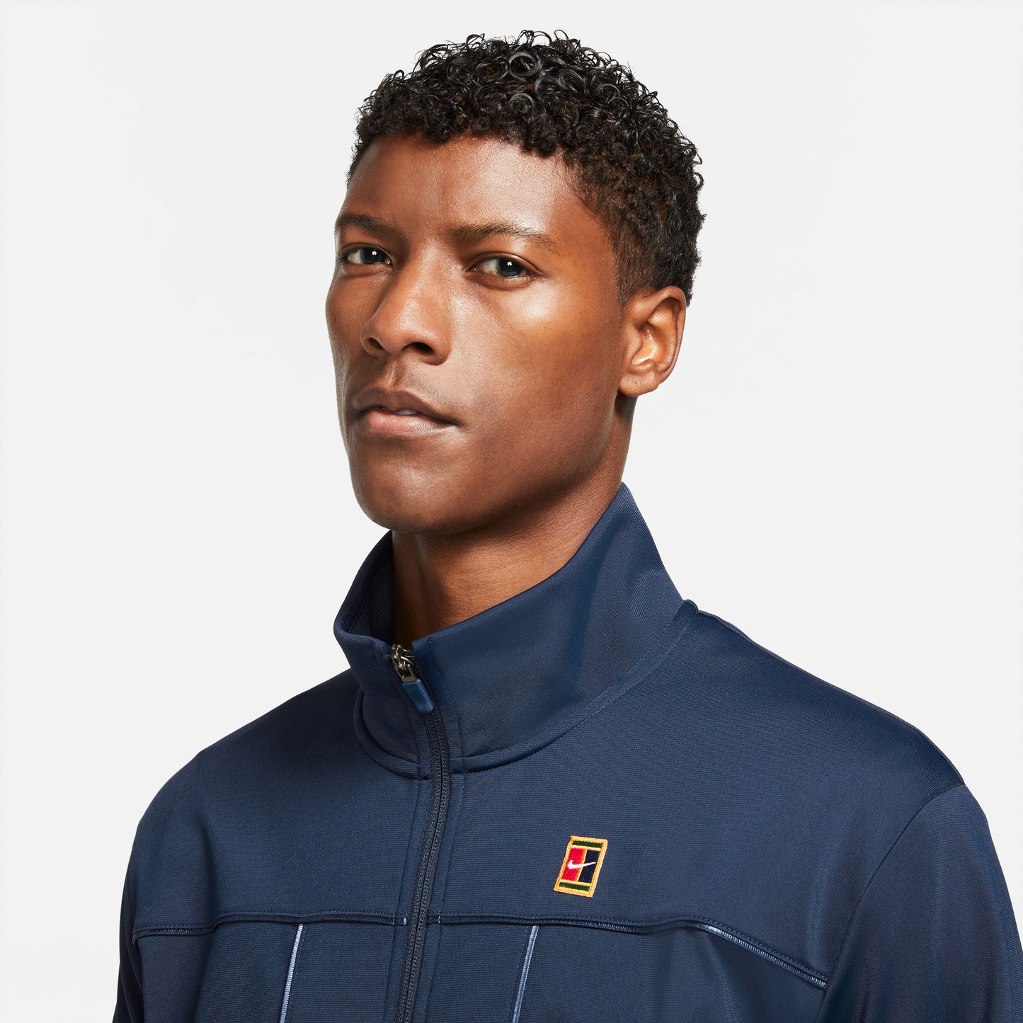 NikeCourt Heritage Men's Tennis Jacket Blue (4)