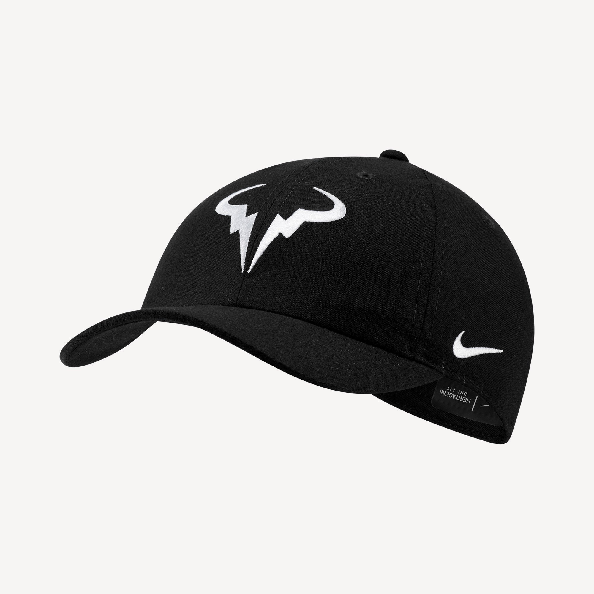 NikeCourt Rafa Bull Logo Tennis Cap Black (1)