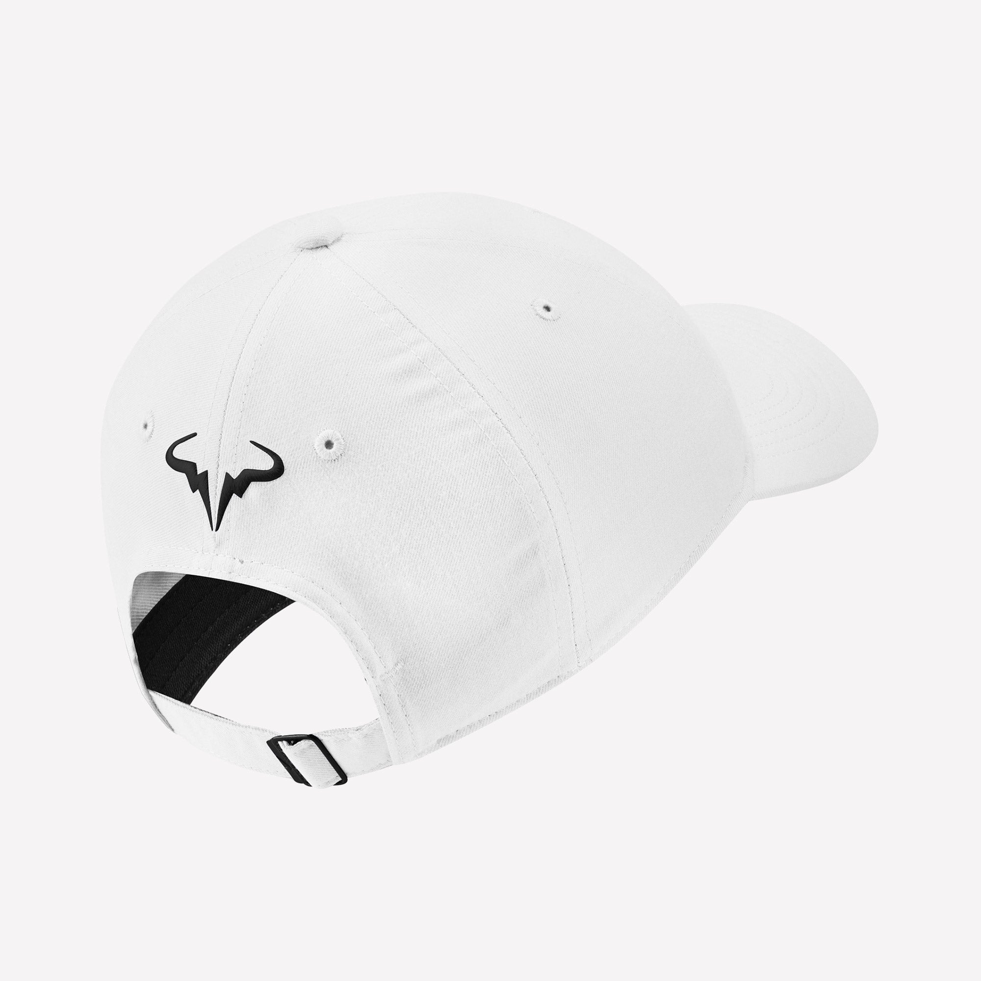 NikeCourt Rafa Bull Logo Tennis Cap White (2)