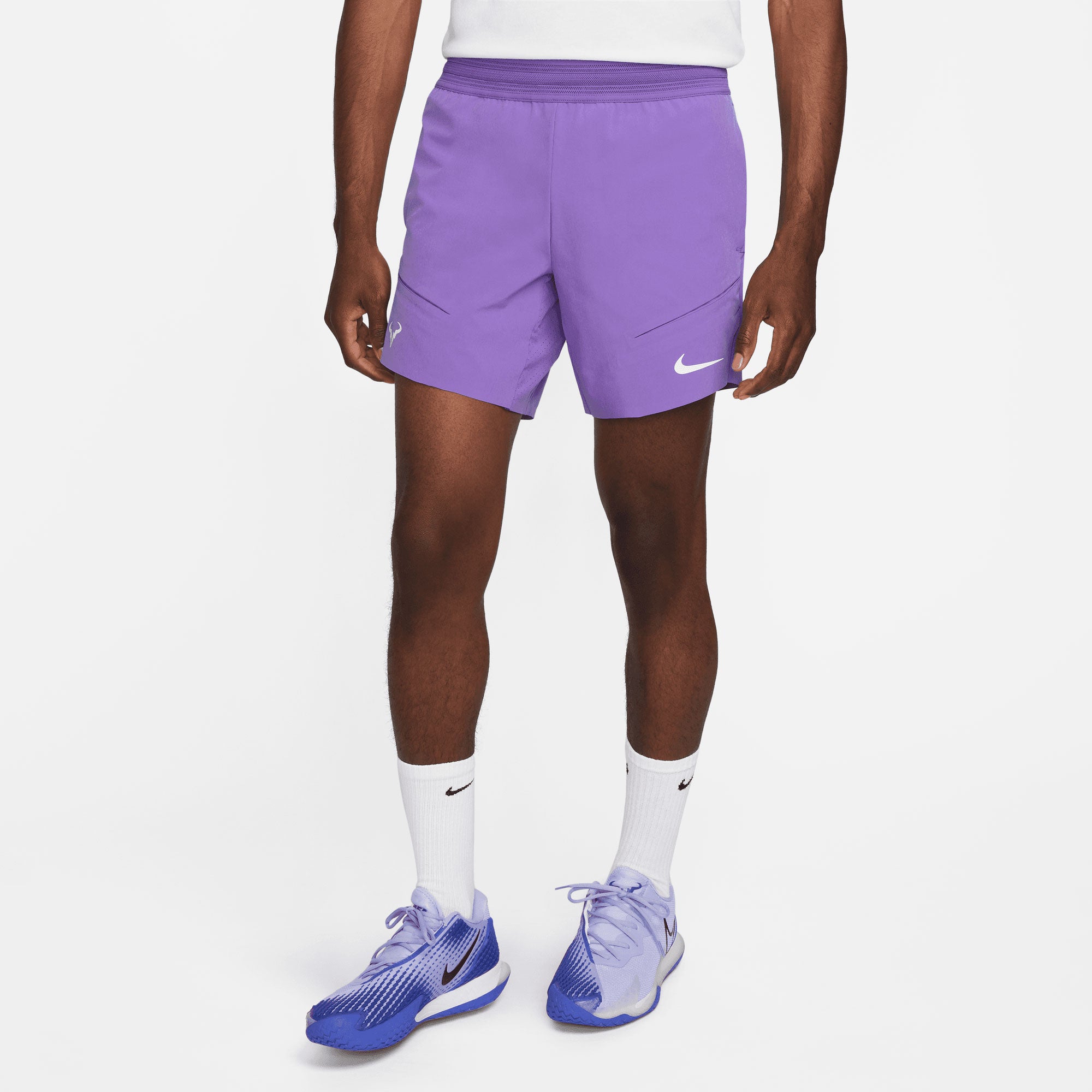 NikeCourt Rafa Dri-FIT ADV Men's 7-Inch Tennis Shorts Purple (1)