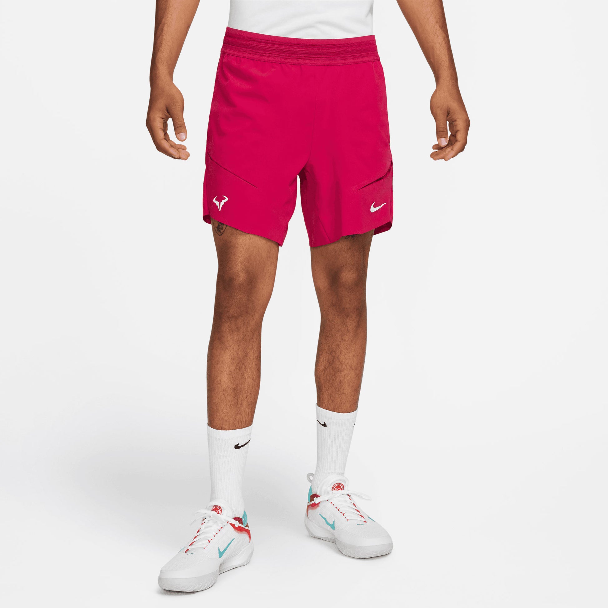 NikeCourt Rafa Dri-FIT ADV Men's 7-Inch Tennis Shorts Red (1)